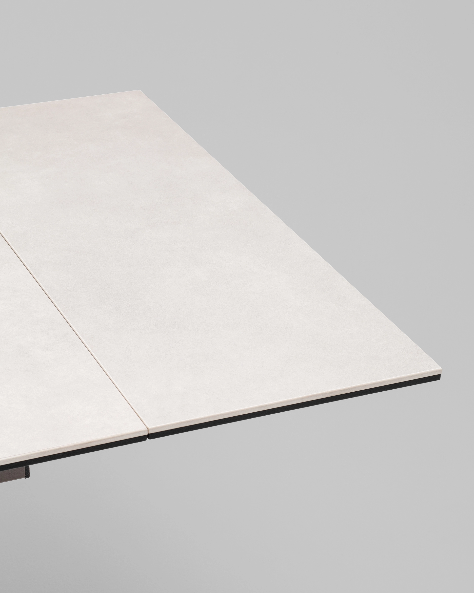 Стол Керас 120-180/80/75, столешница керамика Carmen light grey