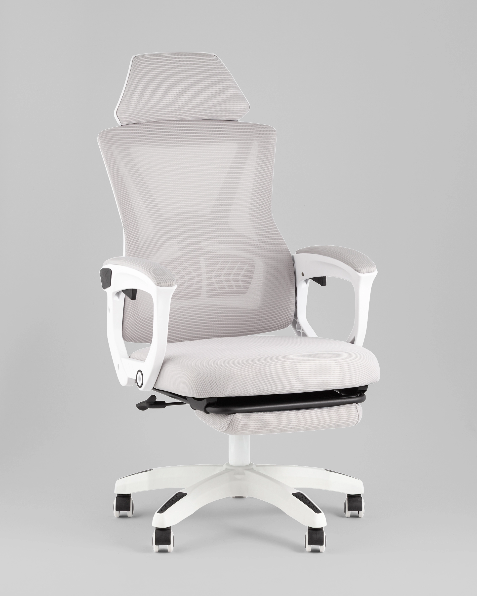 Кресло офисное TopChairs Vecto серый