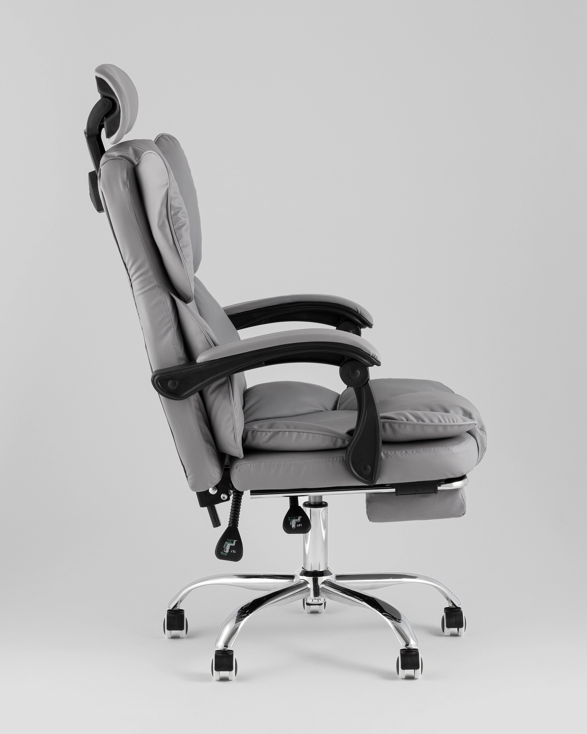 Кресло руководителя TopChairs Siento серый
