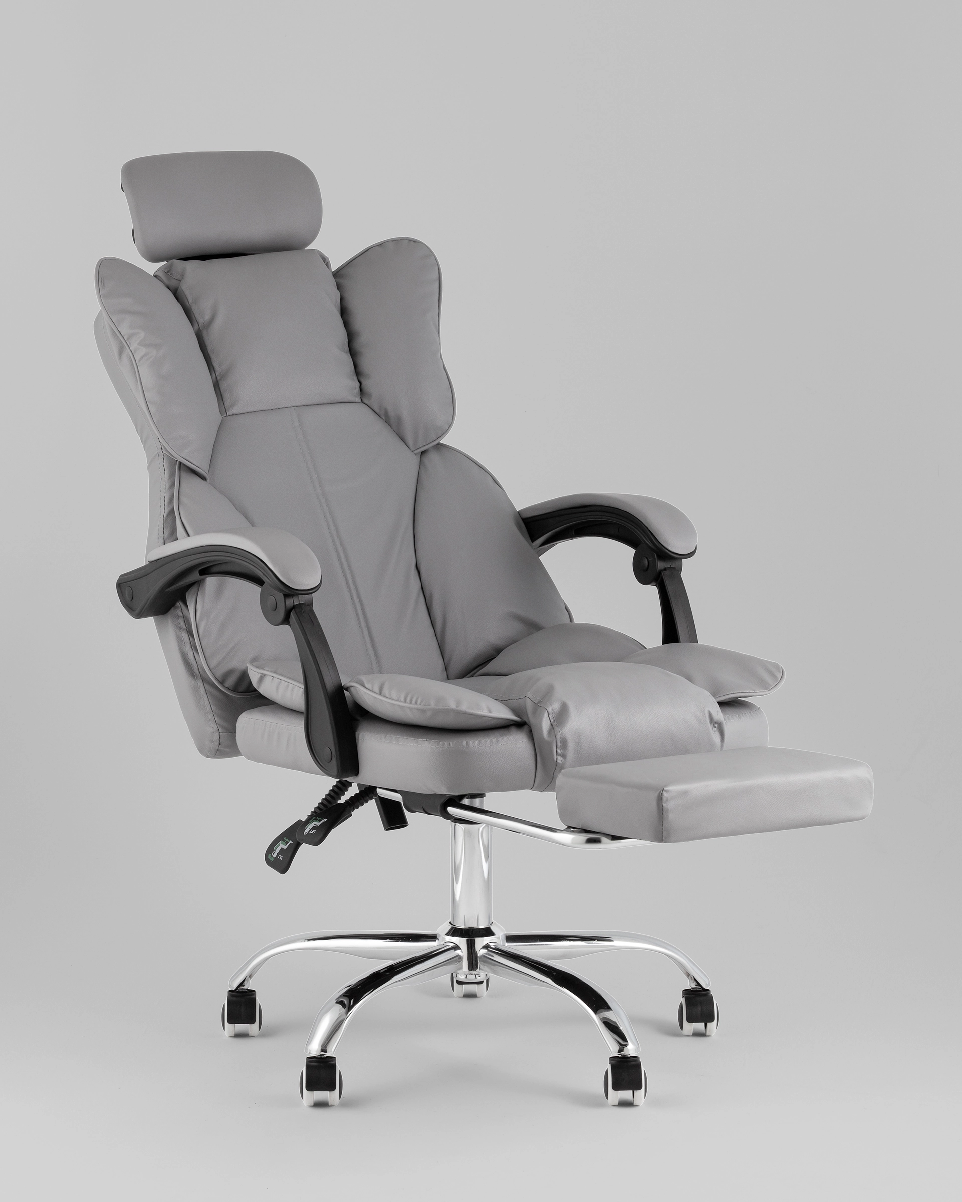 Кресло руководителя TopChairs Siento серый