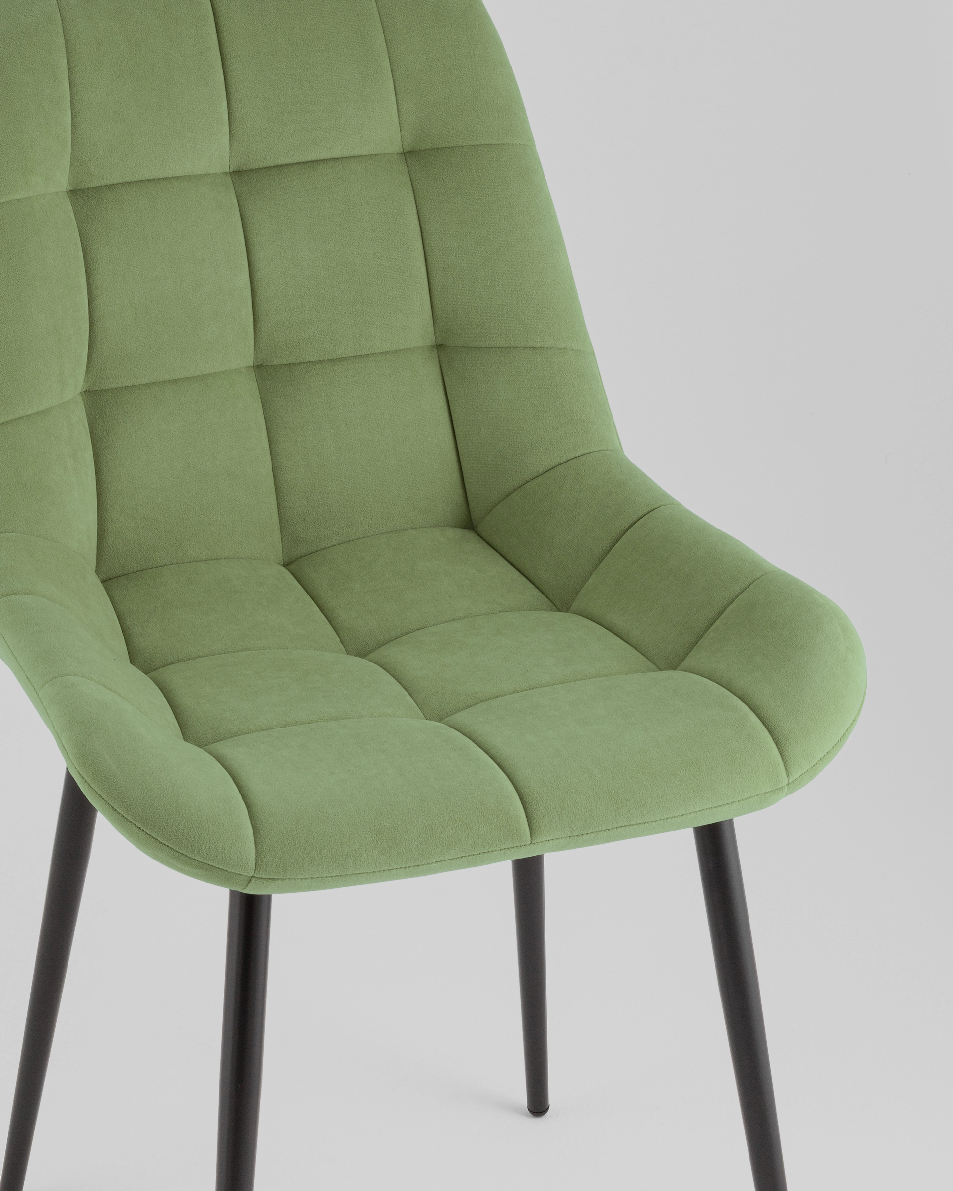 Стул Флекс Original велюр пыльно-оливковый