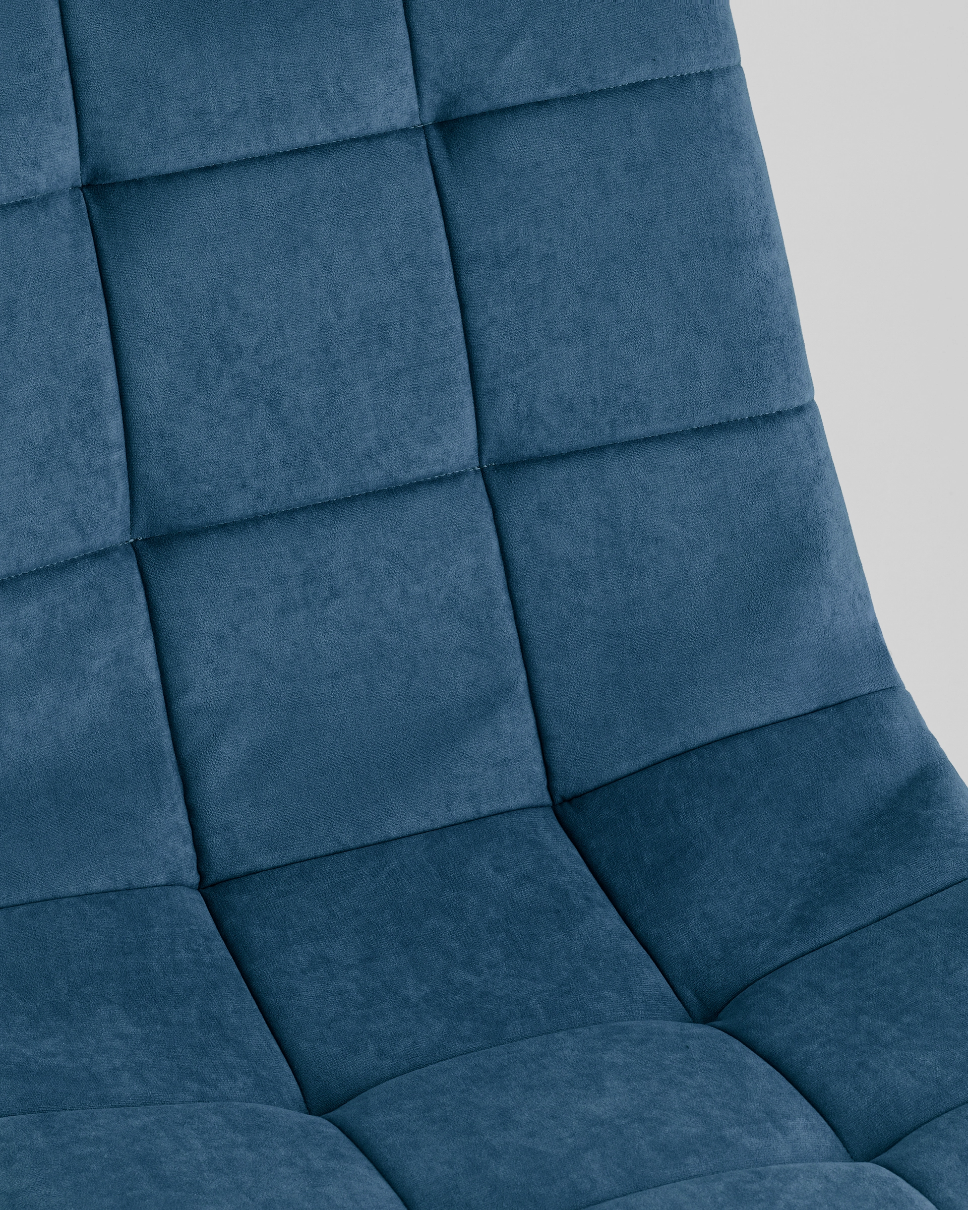 Стул Одди Original Square велюр синий (набор 4 шт)