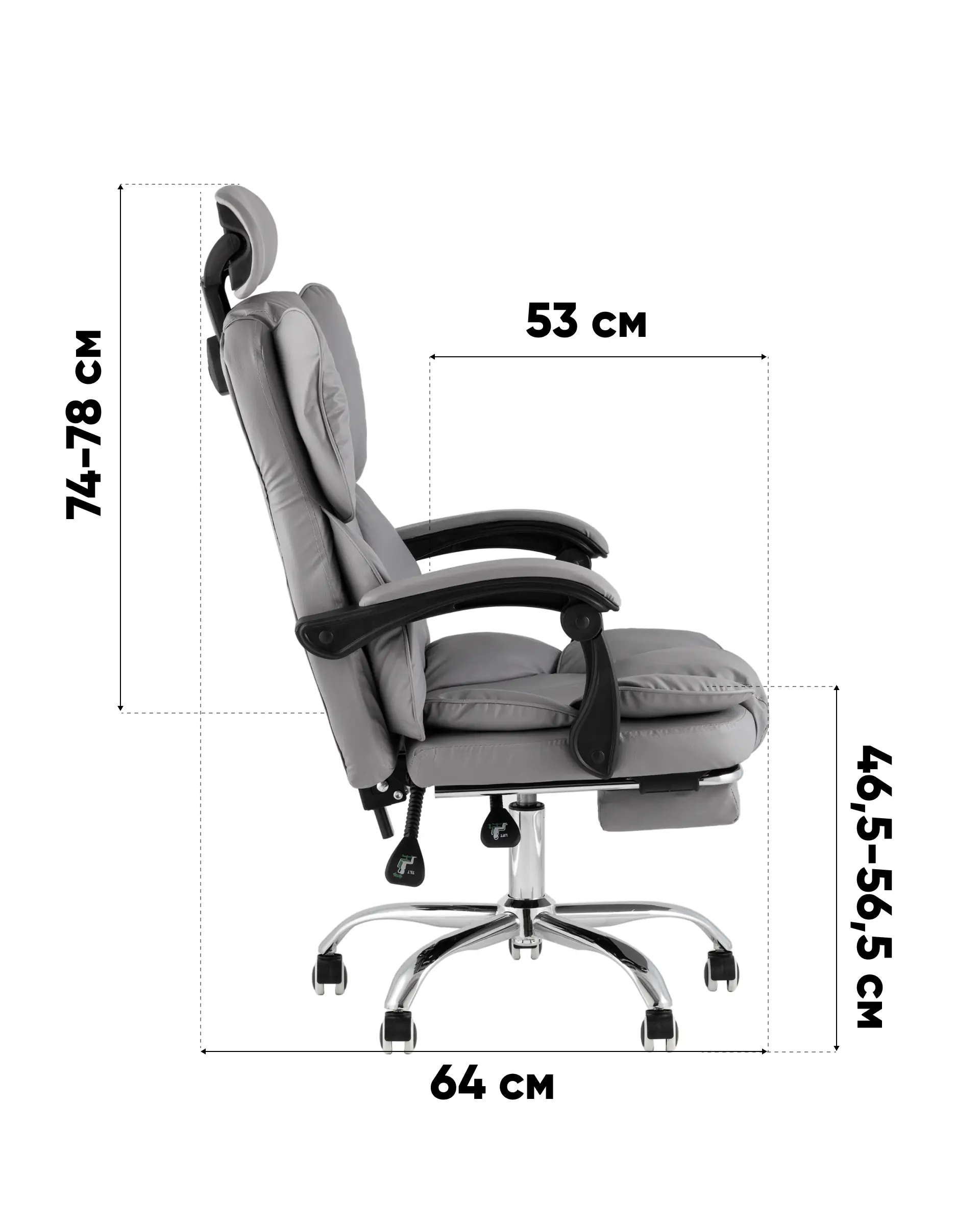 Кресло руководителя TopChairs Siento черный