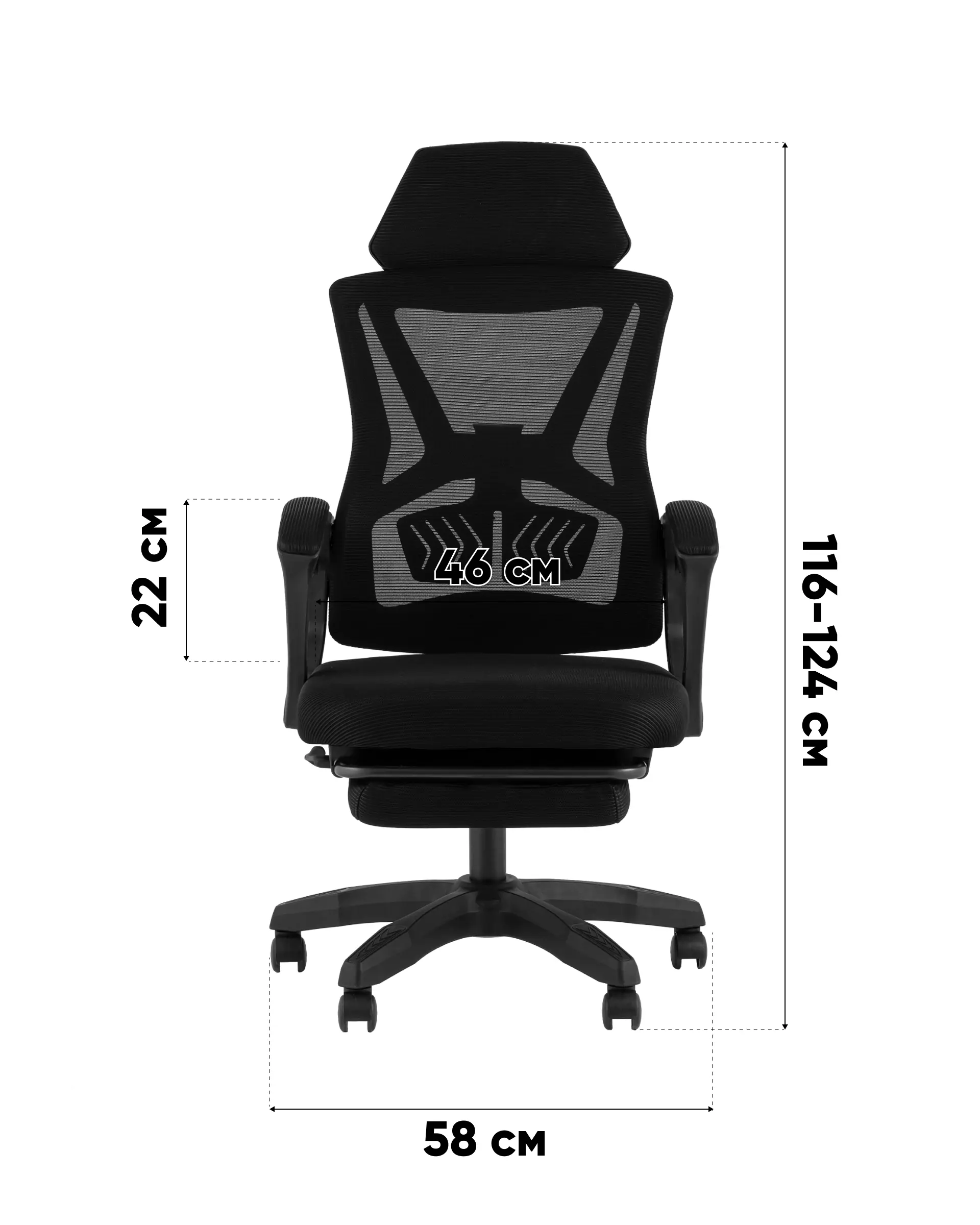 Кресло офисное TopChairs Vecto серый