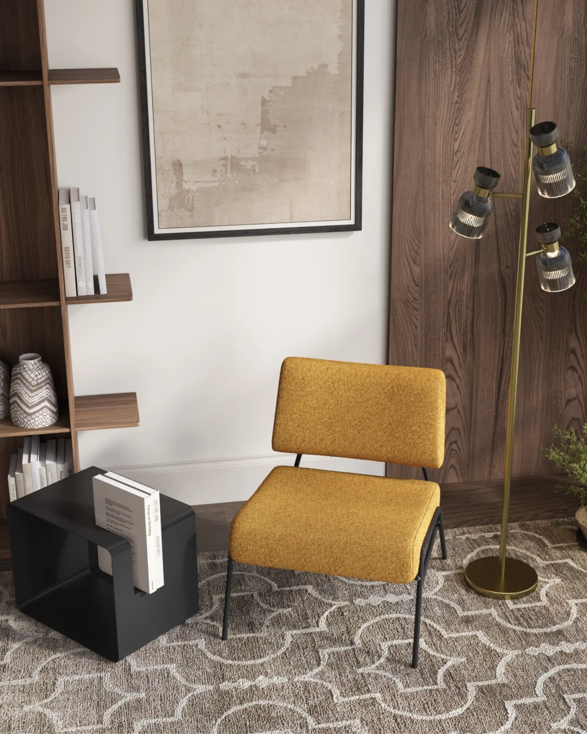 Журнальный столик Viwa металл черный