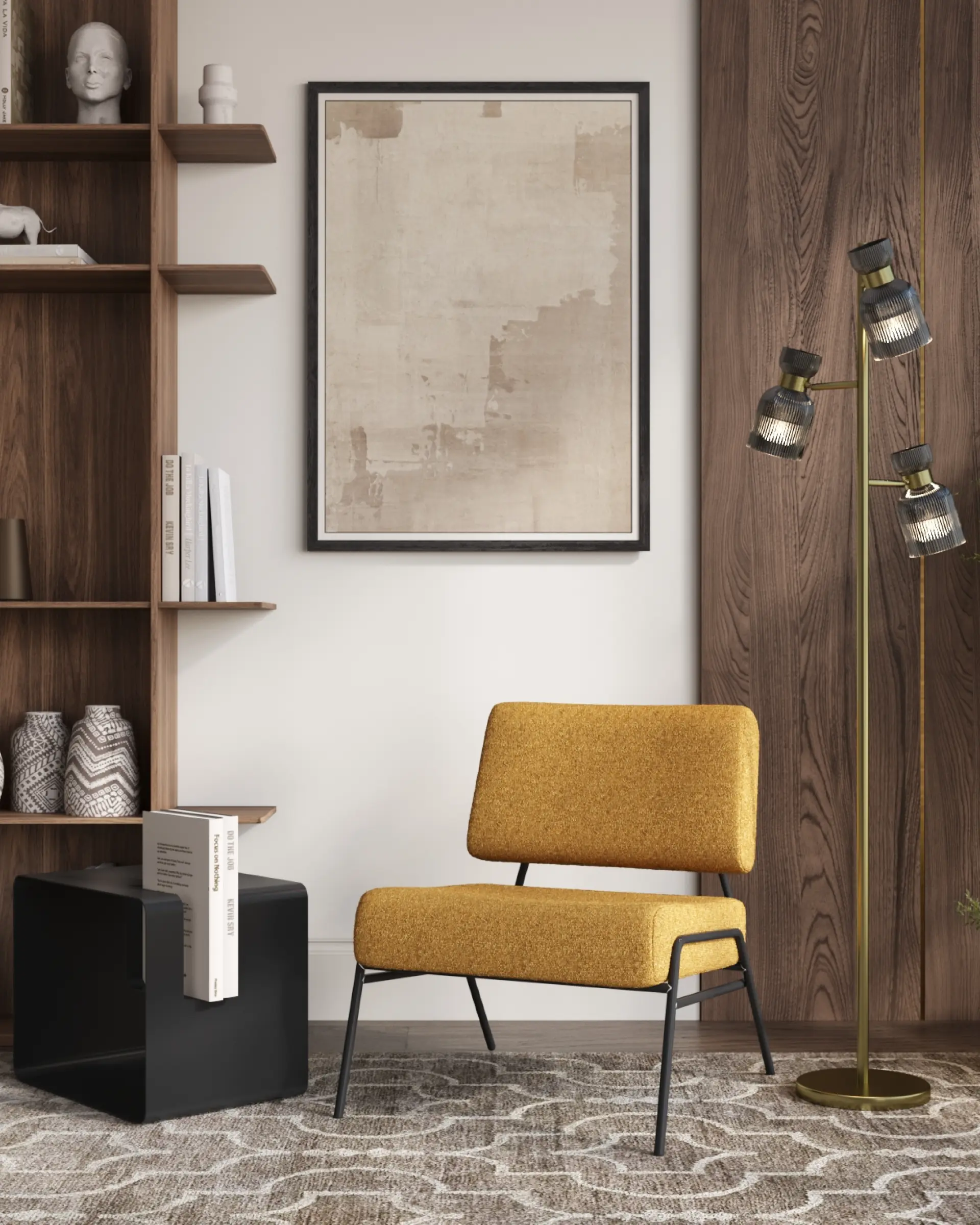 Журнальный столик Viwa металл черный