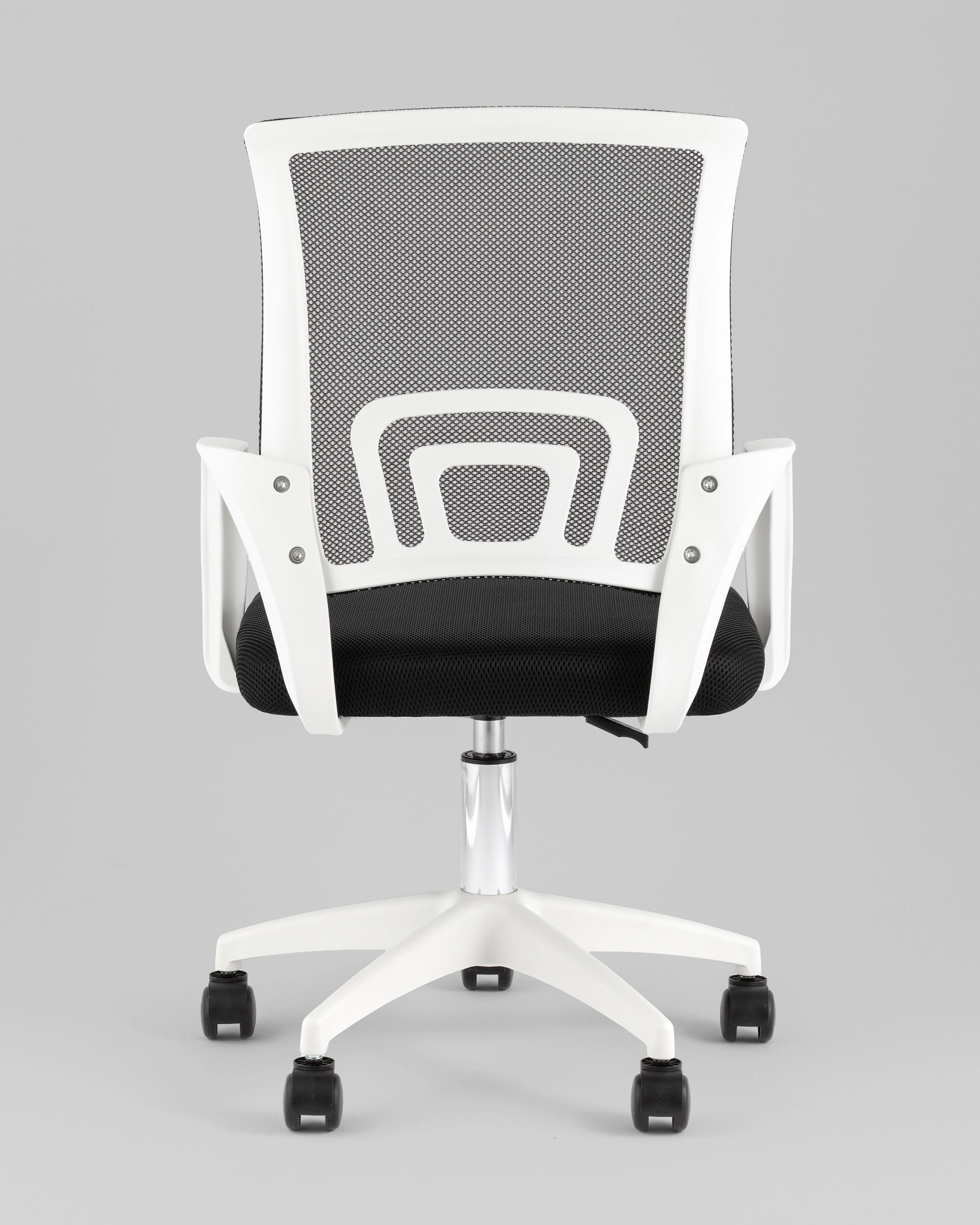 Кресло офисное TopChairs Simple SN черный пластик белый