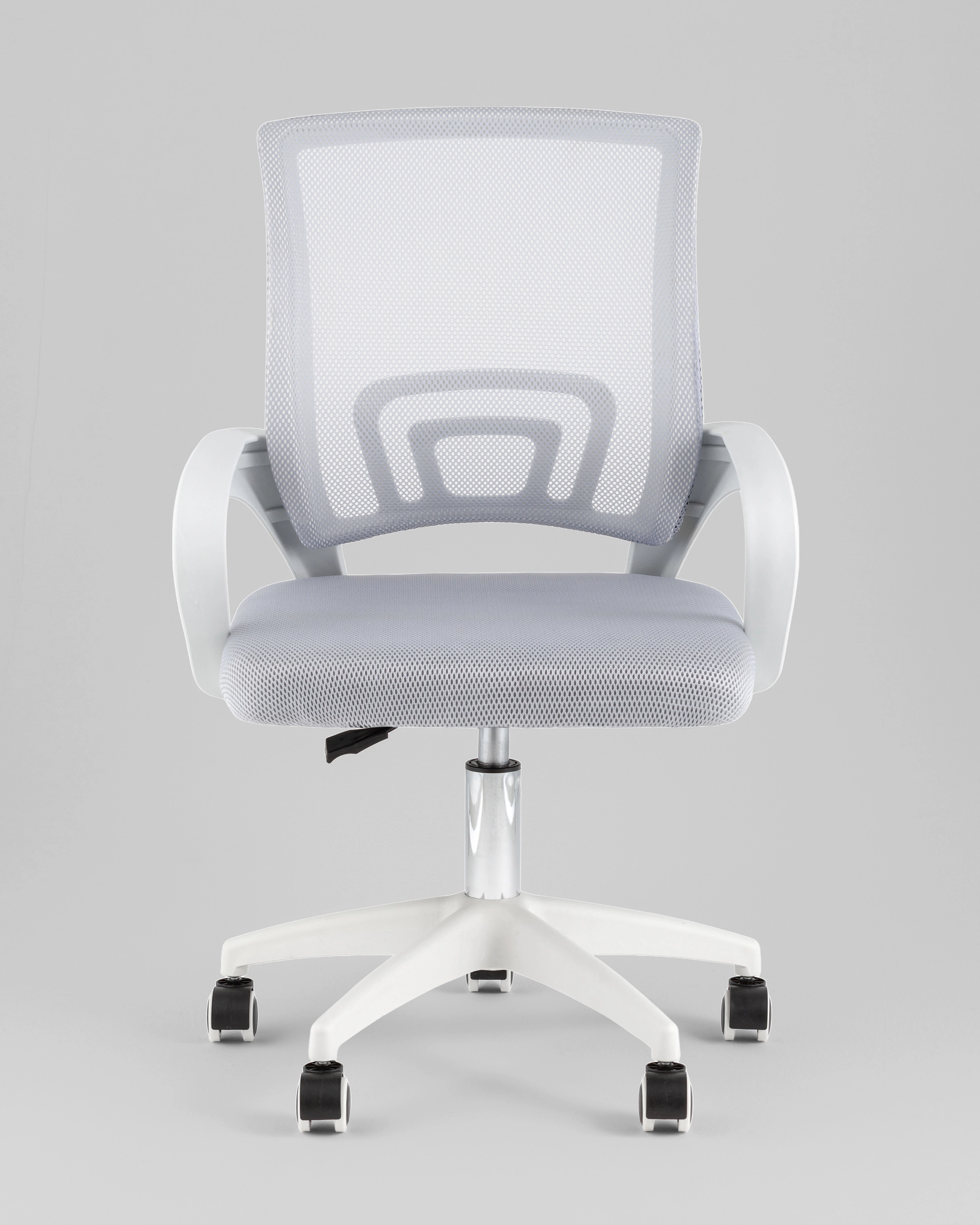 Кресло офисное TopChairs Simple SN серый пластик белый