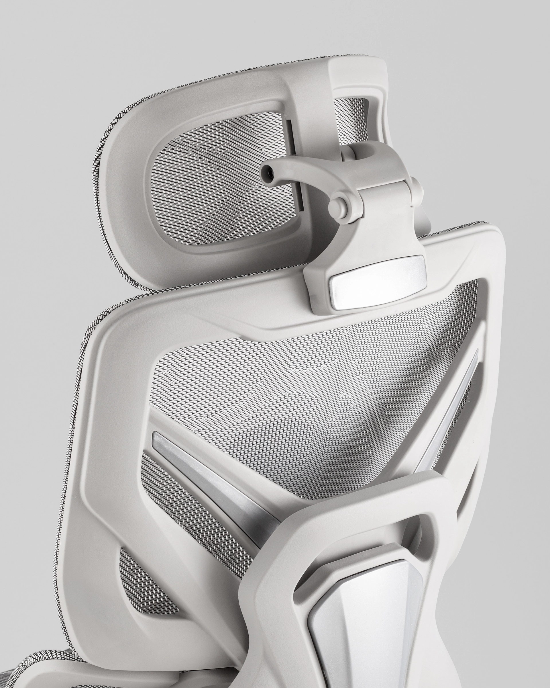 Кресло офисное TopChairs Structo серая сетка