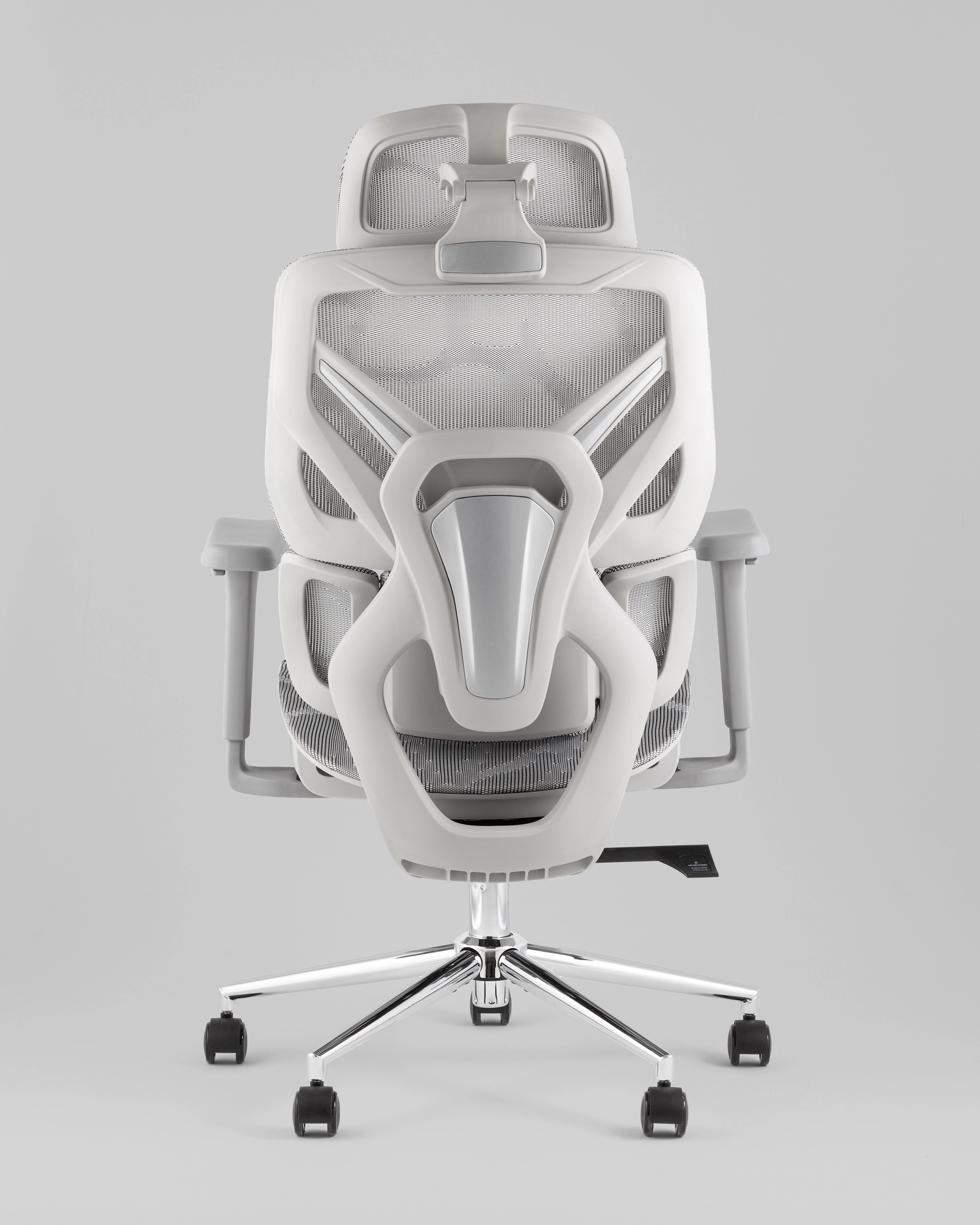 Кресло офисное TopChairs Structo серая сетка