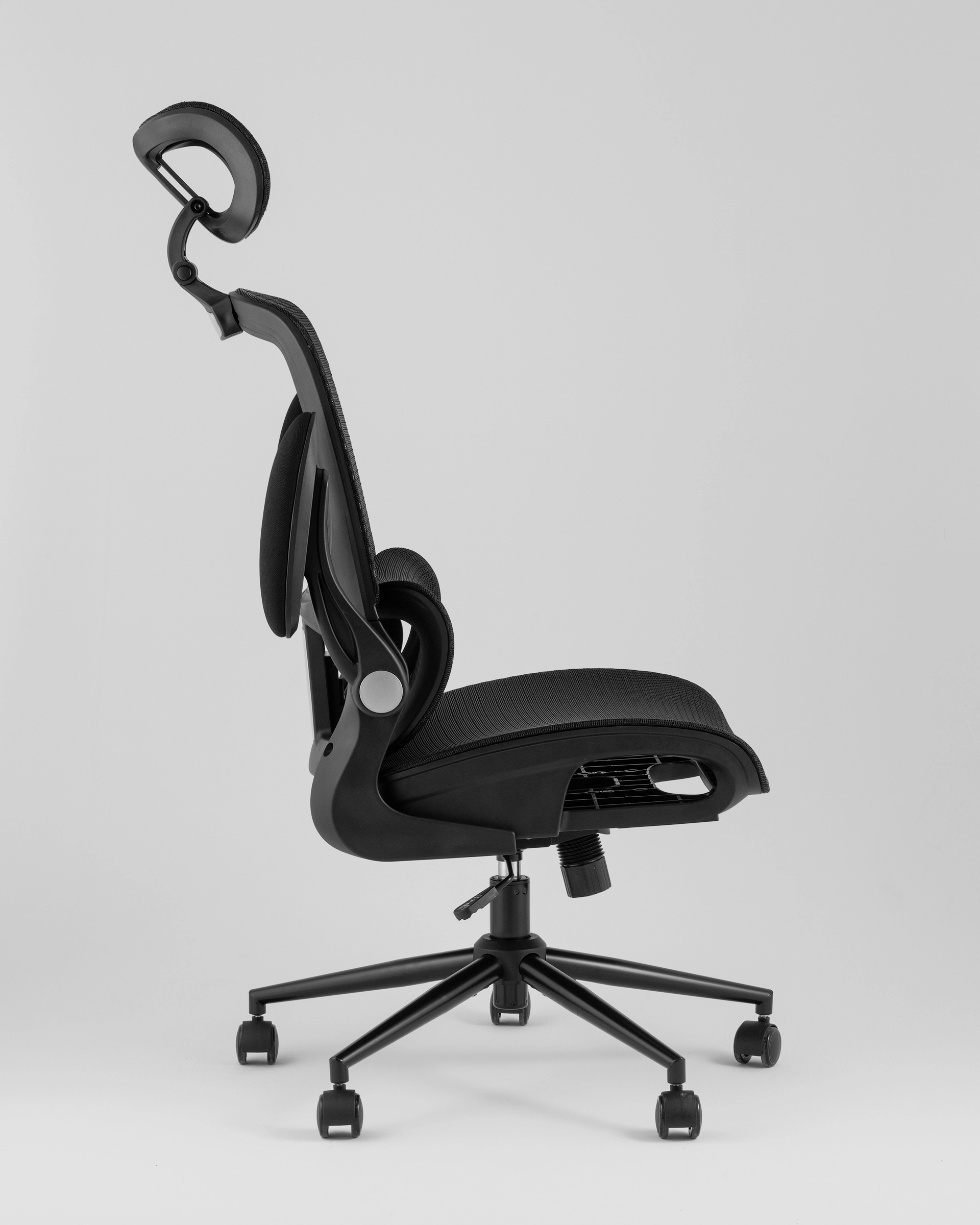 Кресло офисное TopChairs Tactus черная сетка