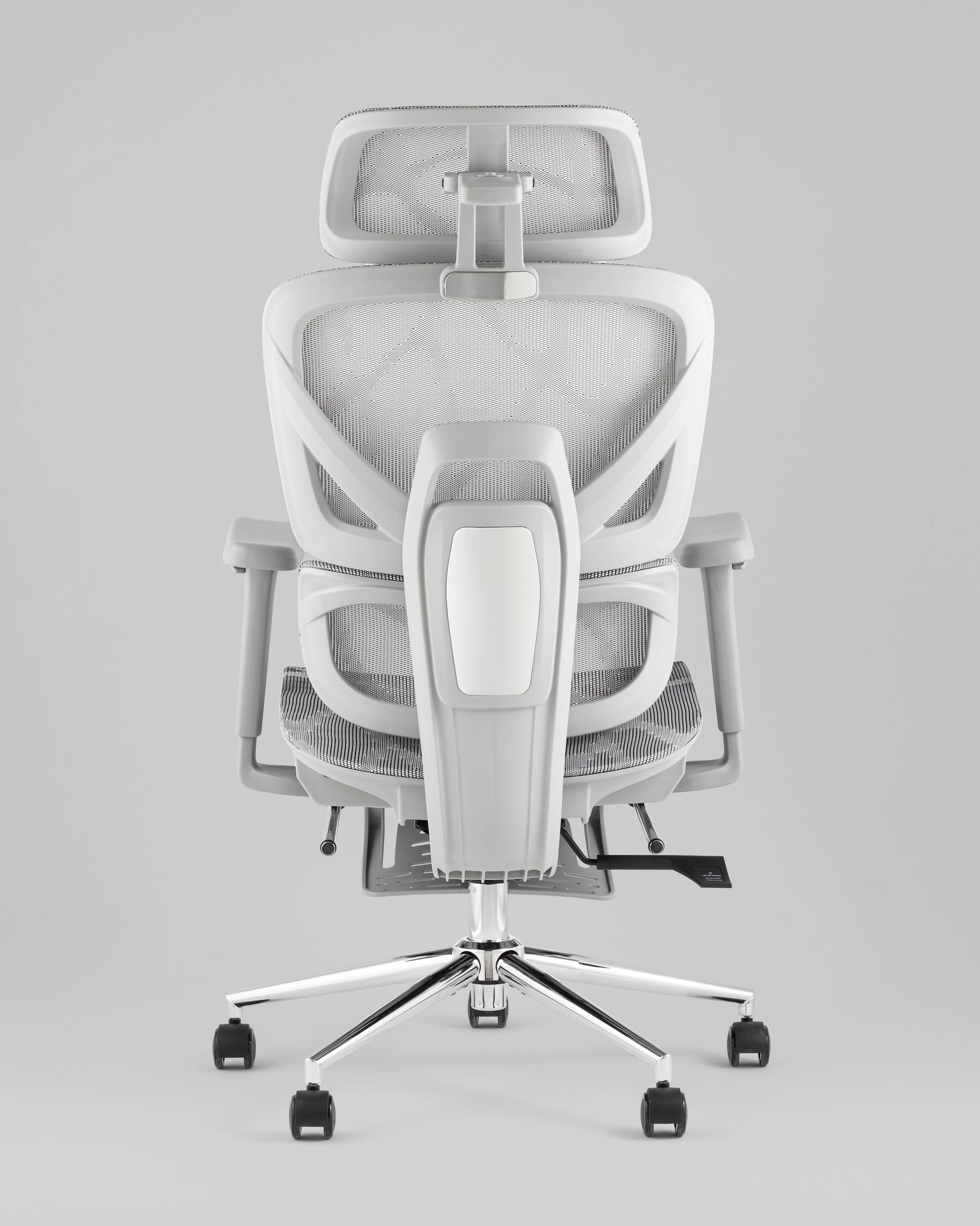 Кресло офисное TopChairs Vertus серая сетка