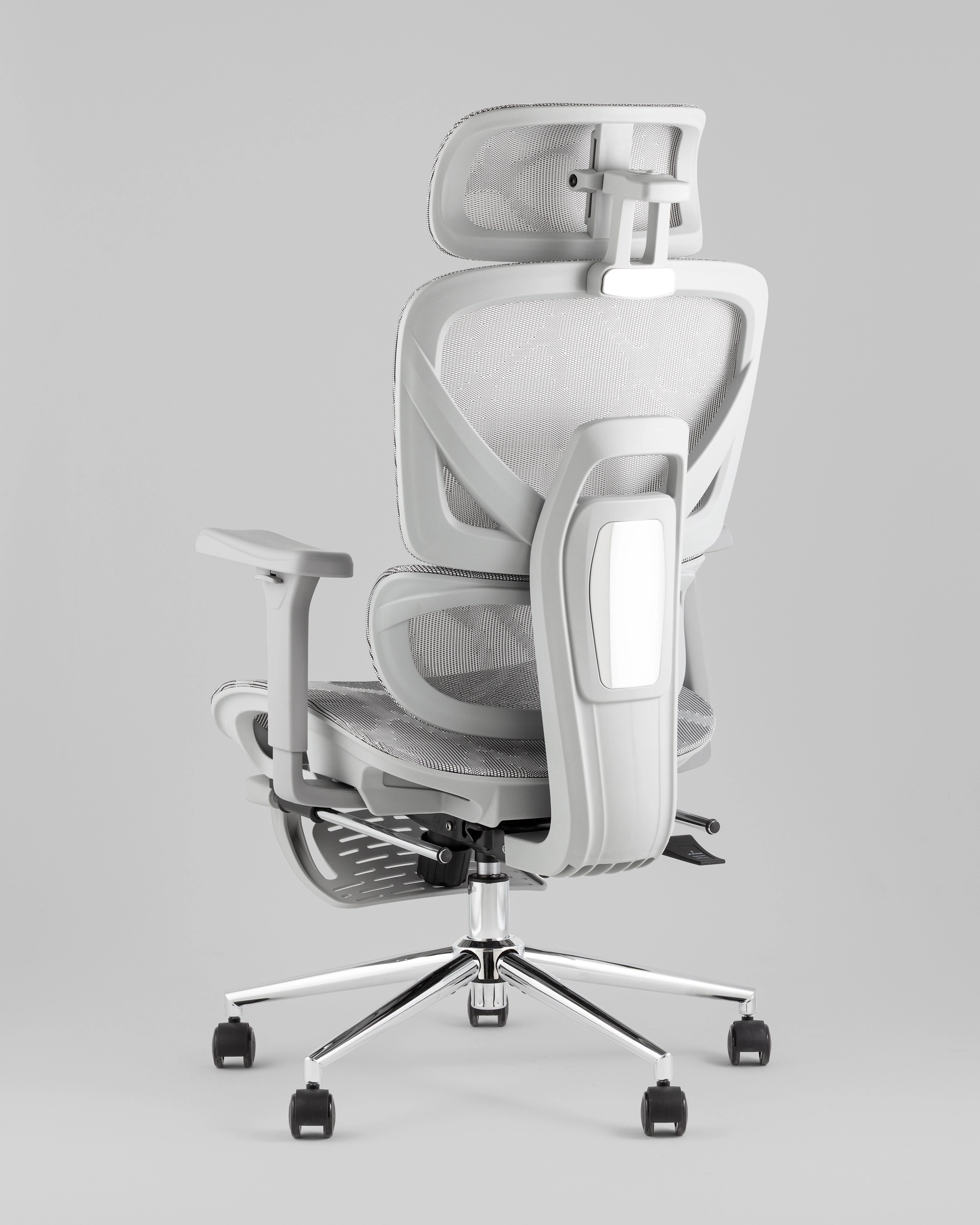 Кресло офисное TopChairs Vertus серая сетка