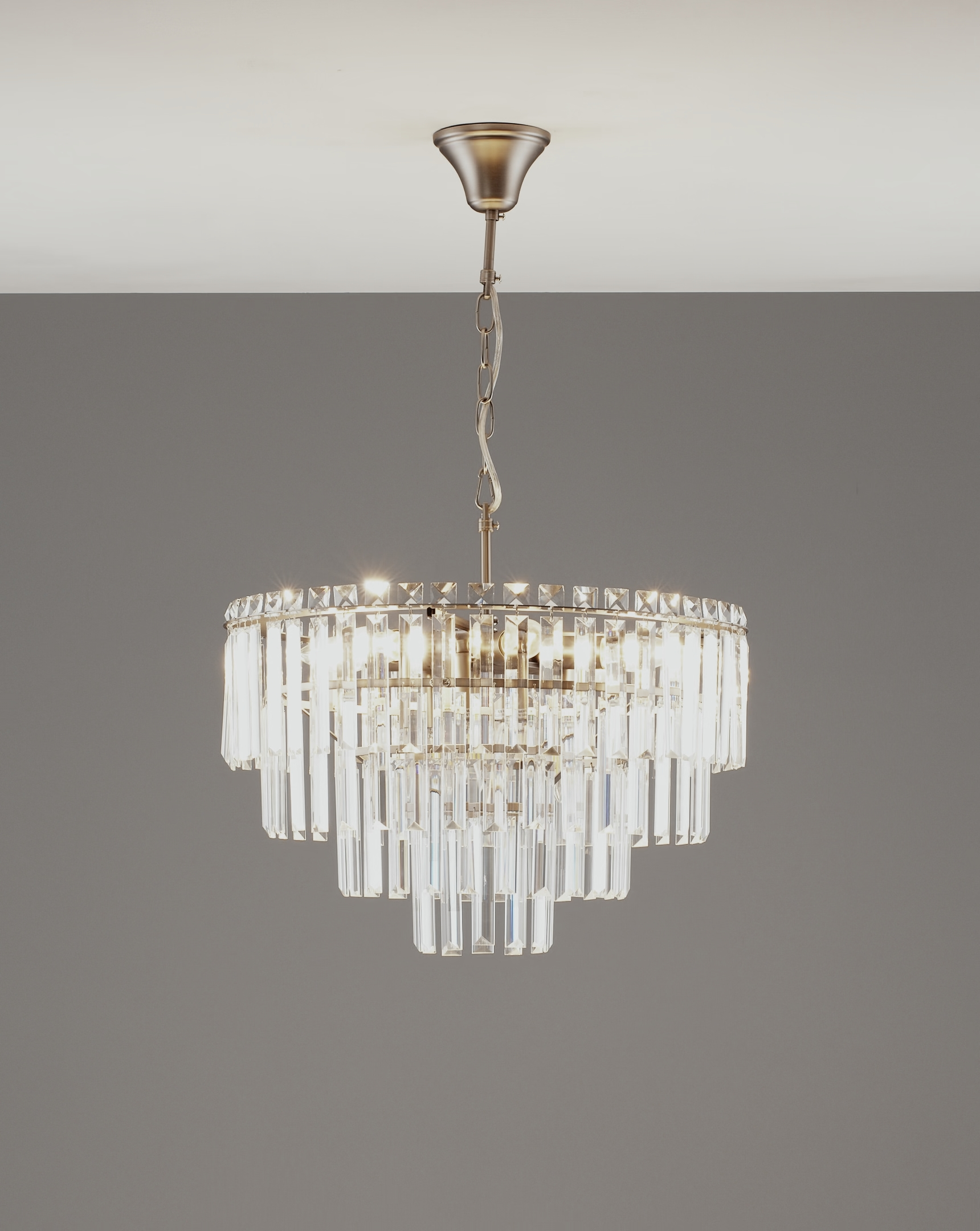 Люстра подвесная Moderli V10738-9P Crystal