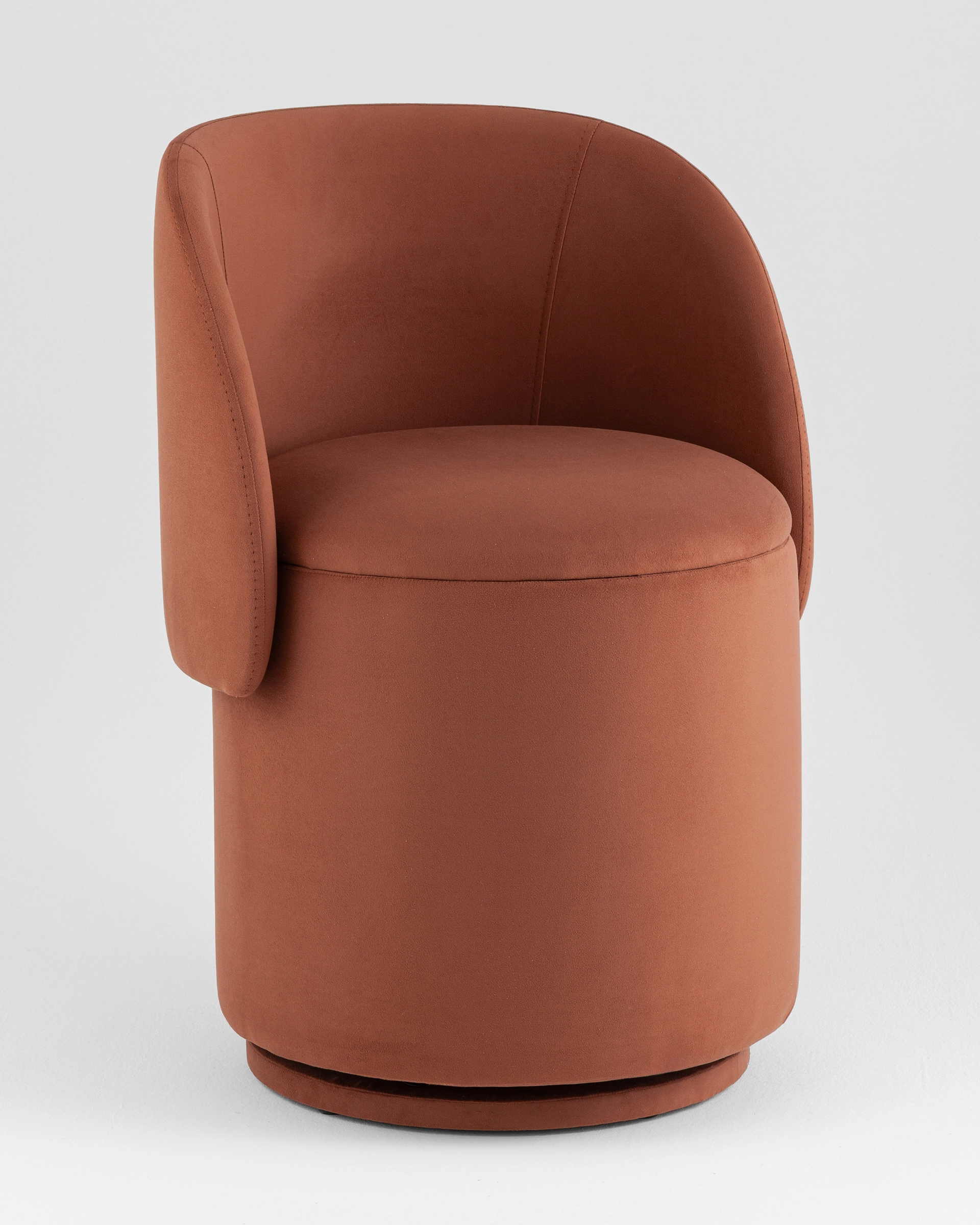 Пуф-трансформер Таунсвилл вращающийся с ящиком велюр терра