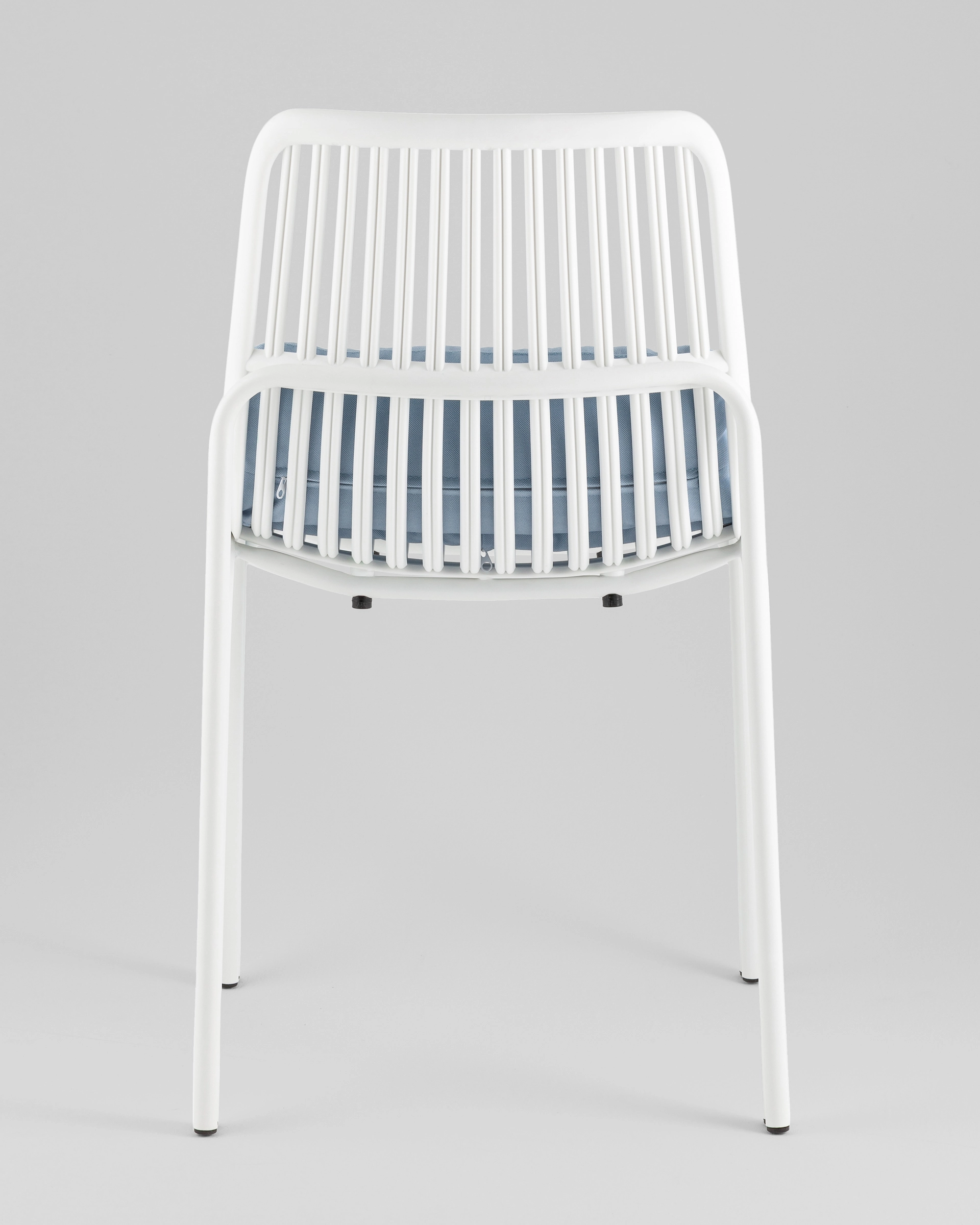 Стул Louran с подушкой белый 2 шт.