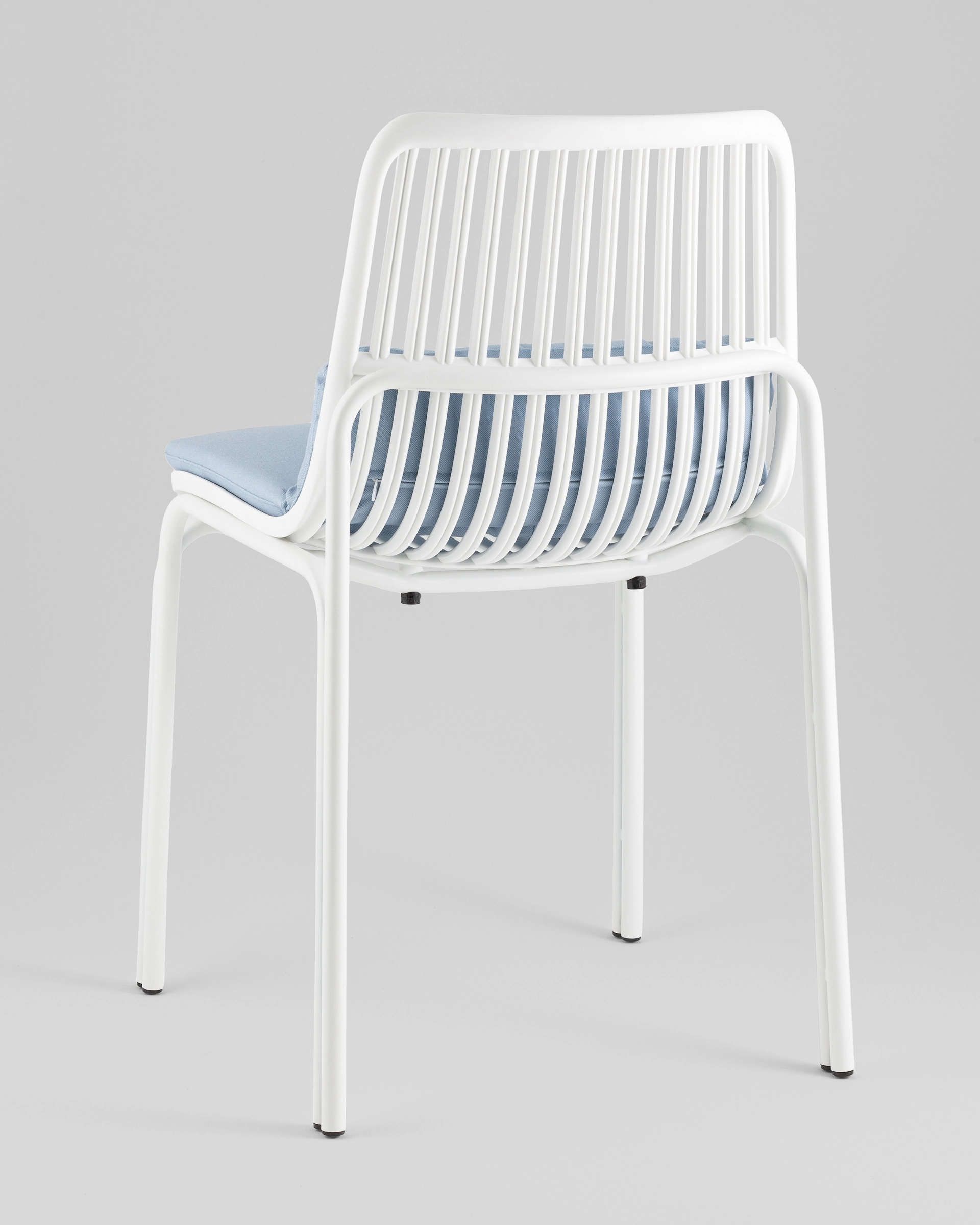 Стул Louran с подушкой белый 2 шт.