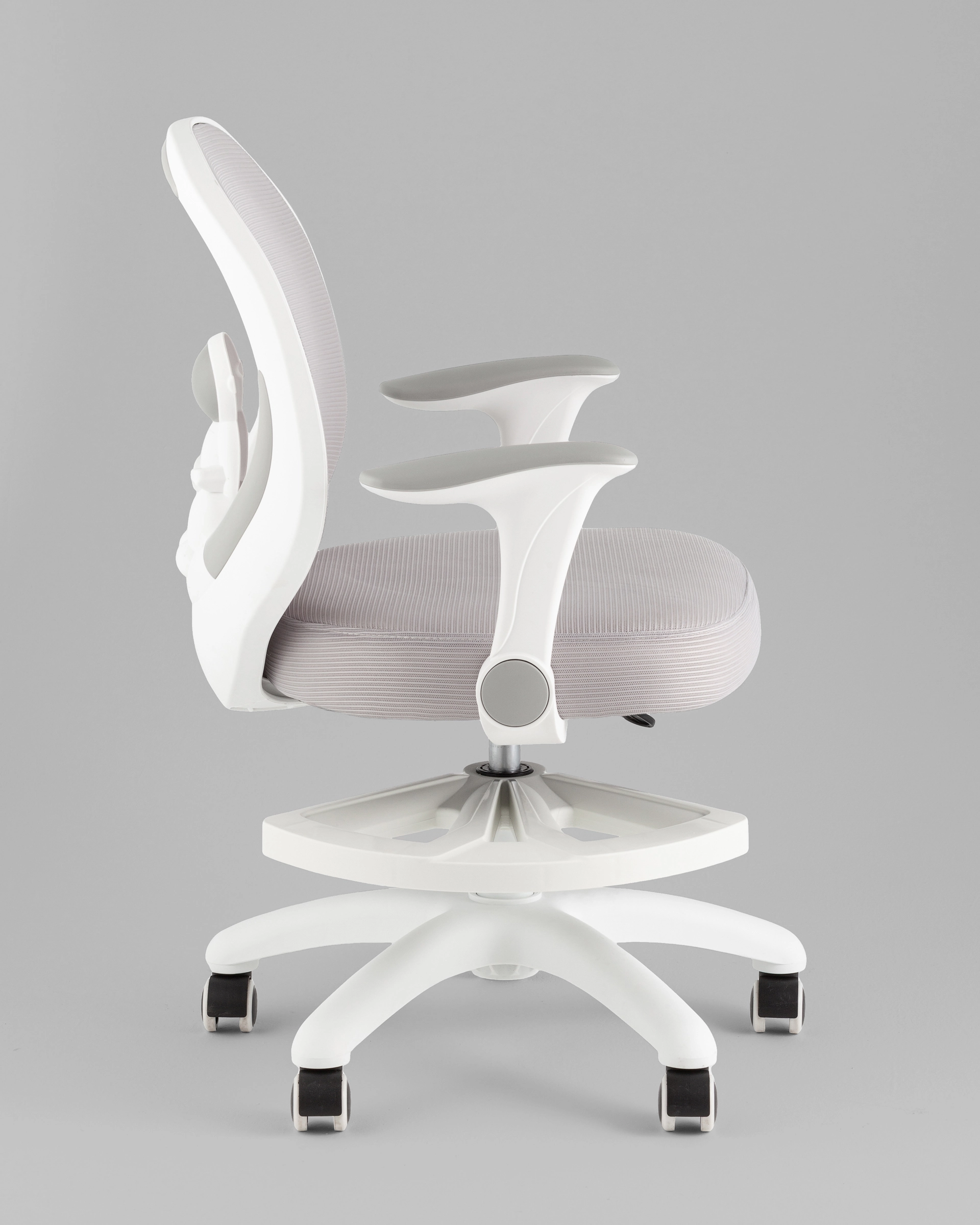 Кресло компьютерное детское TopChairs Spaceman серый