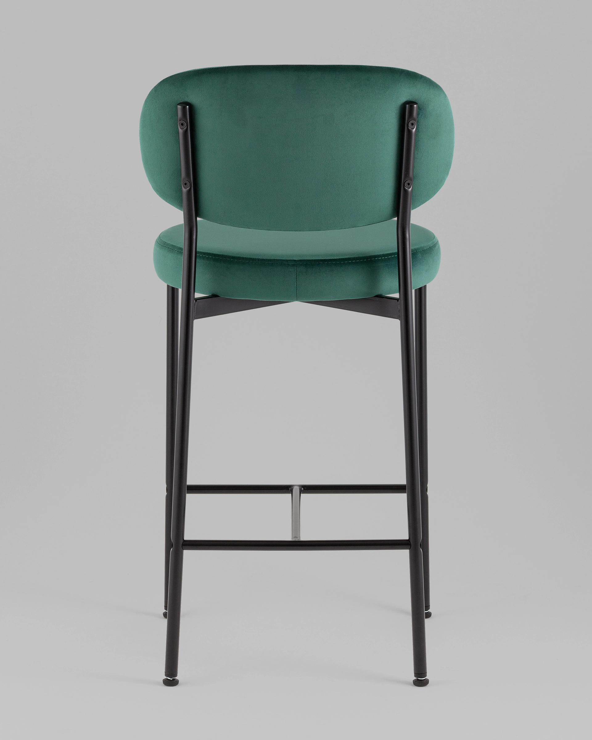 Стул полубарный Бриф VD велюр зеленый 2 шт.