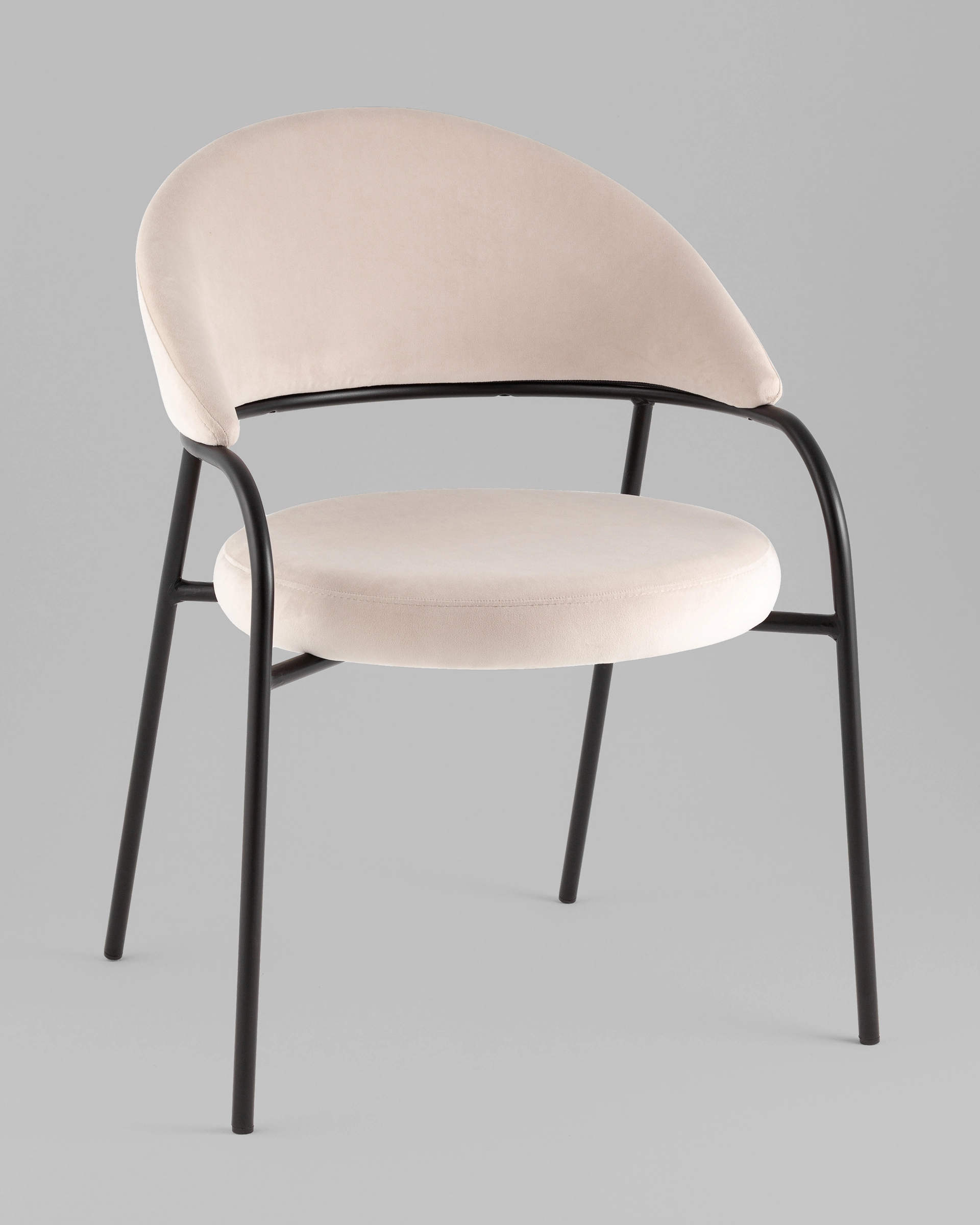 Стул Тилль велюр кремовый