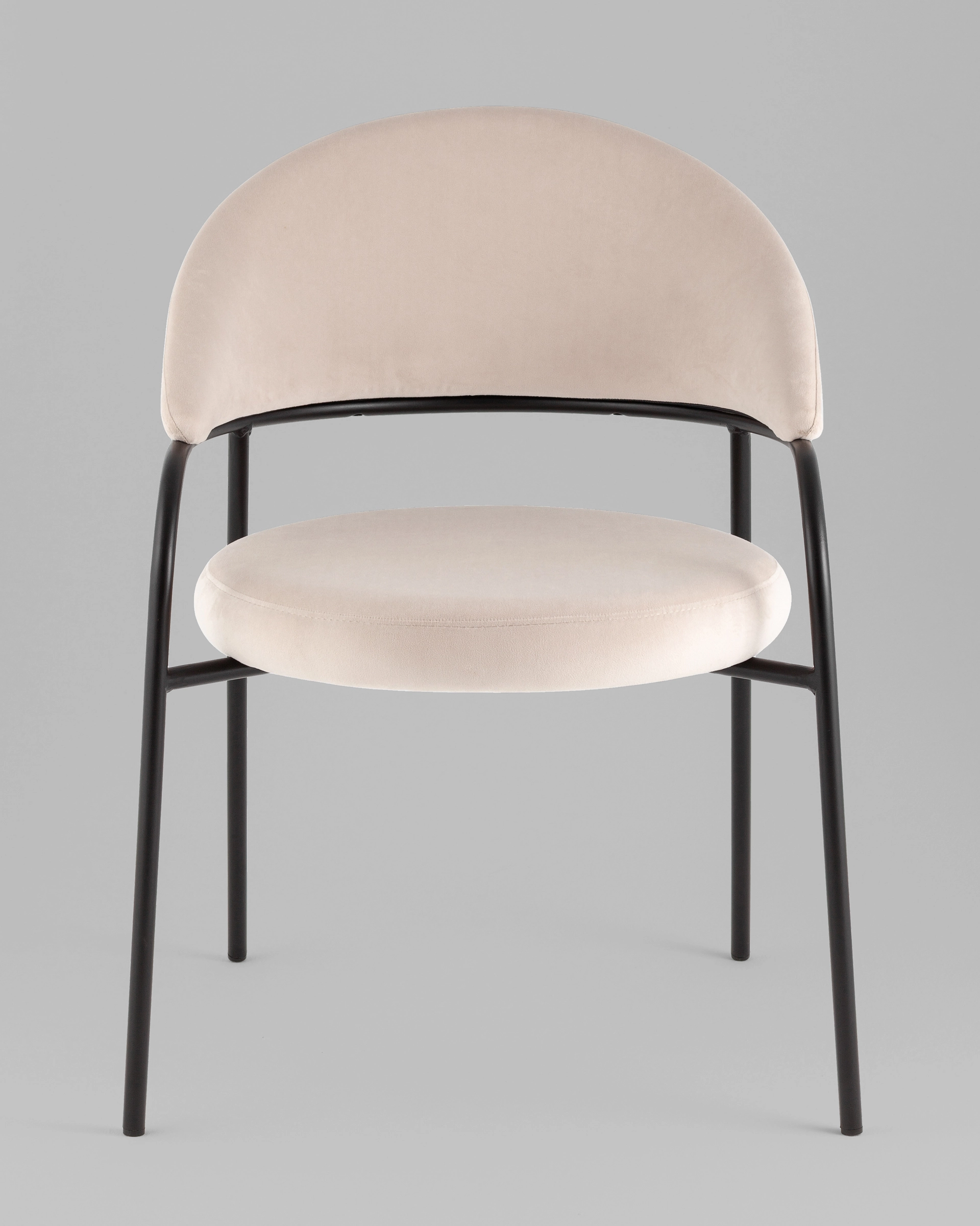 Стул Тилль велюр кремовый 2 шт.