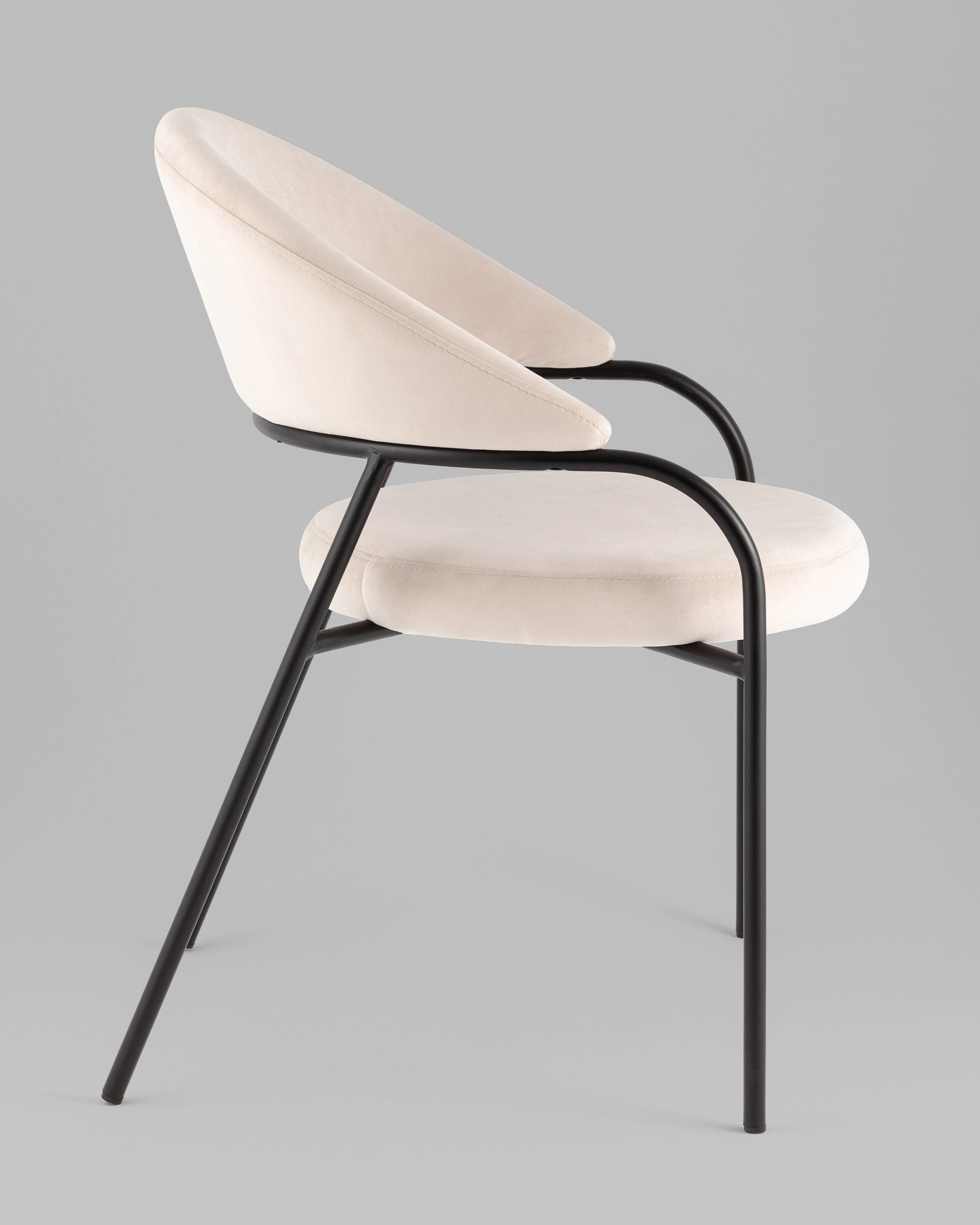 Стул Тилль велюр кремовый