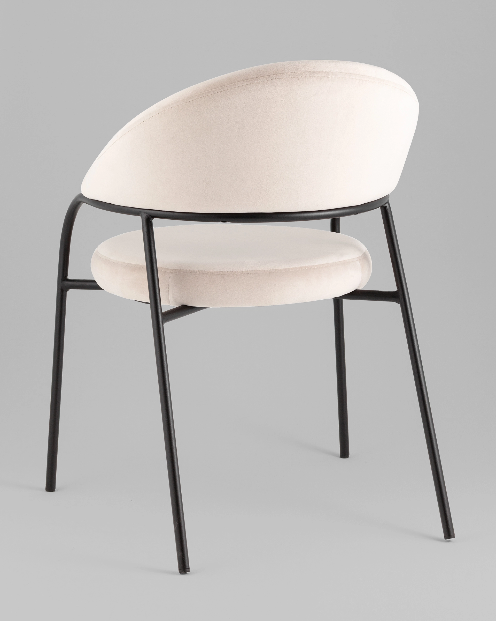 Стул Тилль велюр кремовый