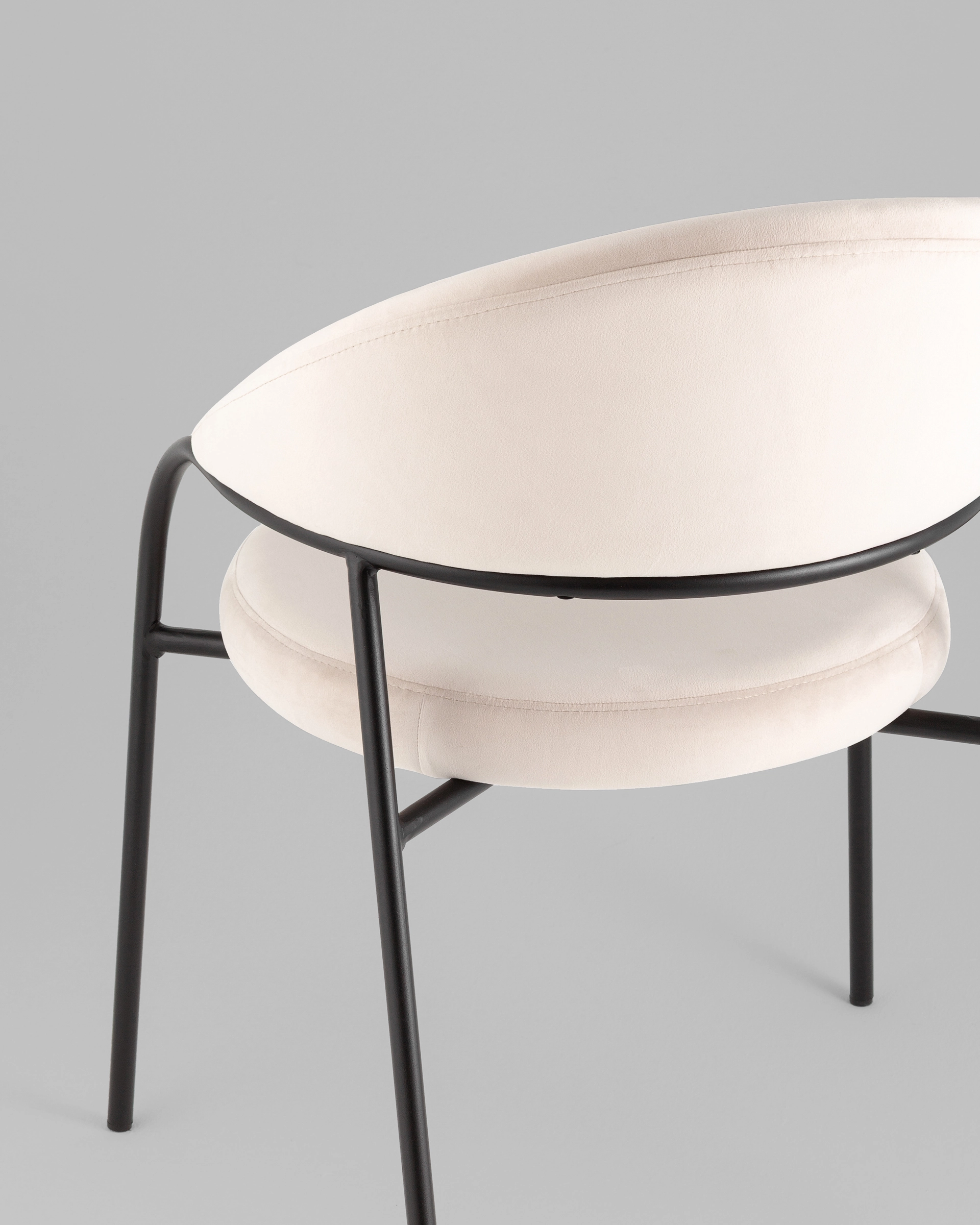 Стул Тилль велюр кремовый 2 шт.