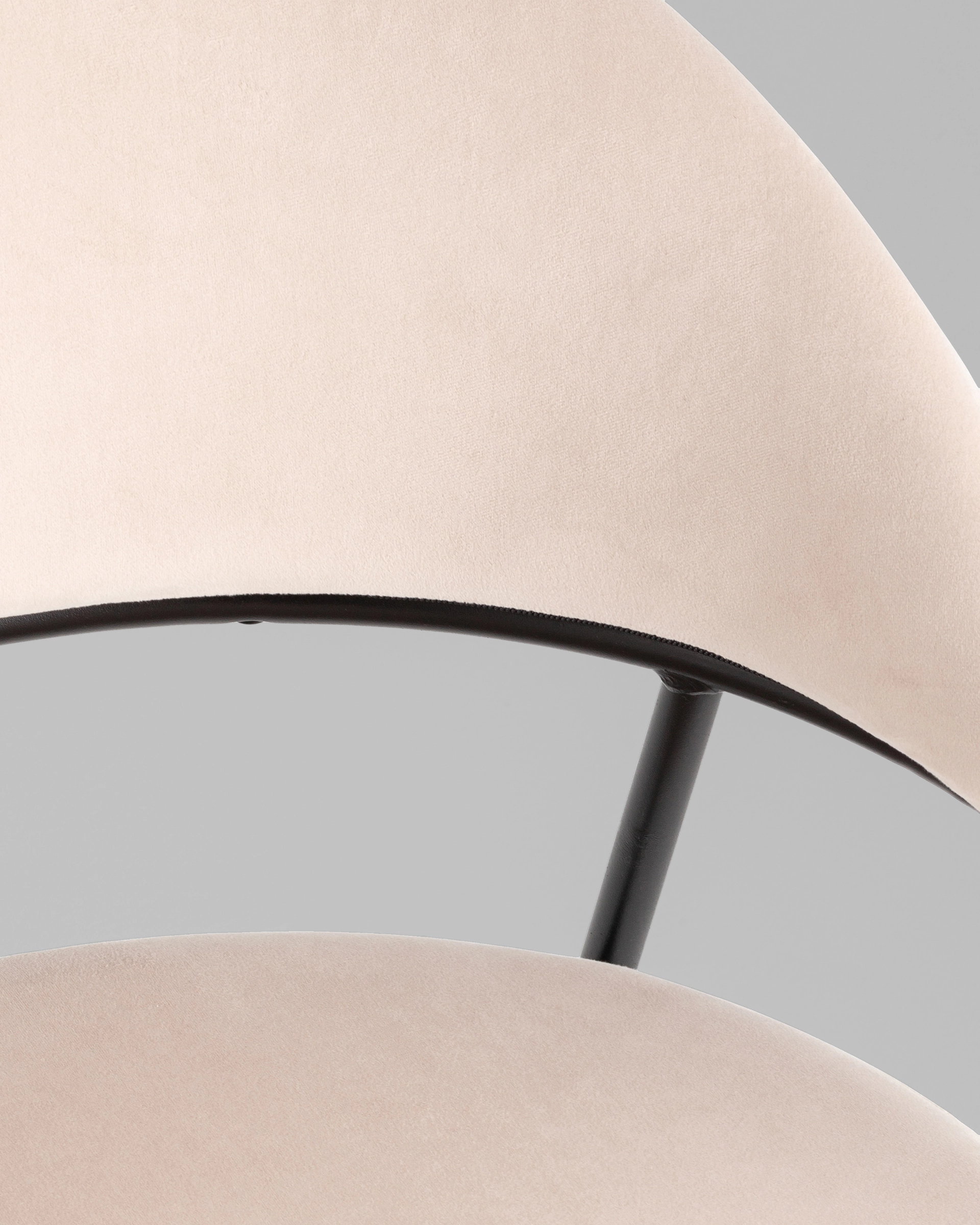 Стул Тилль велюр кремовый 2 шт.