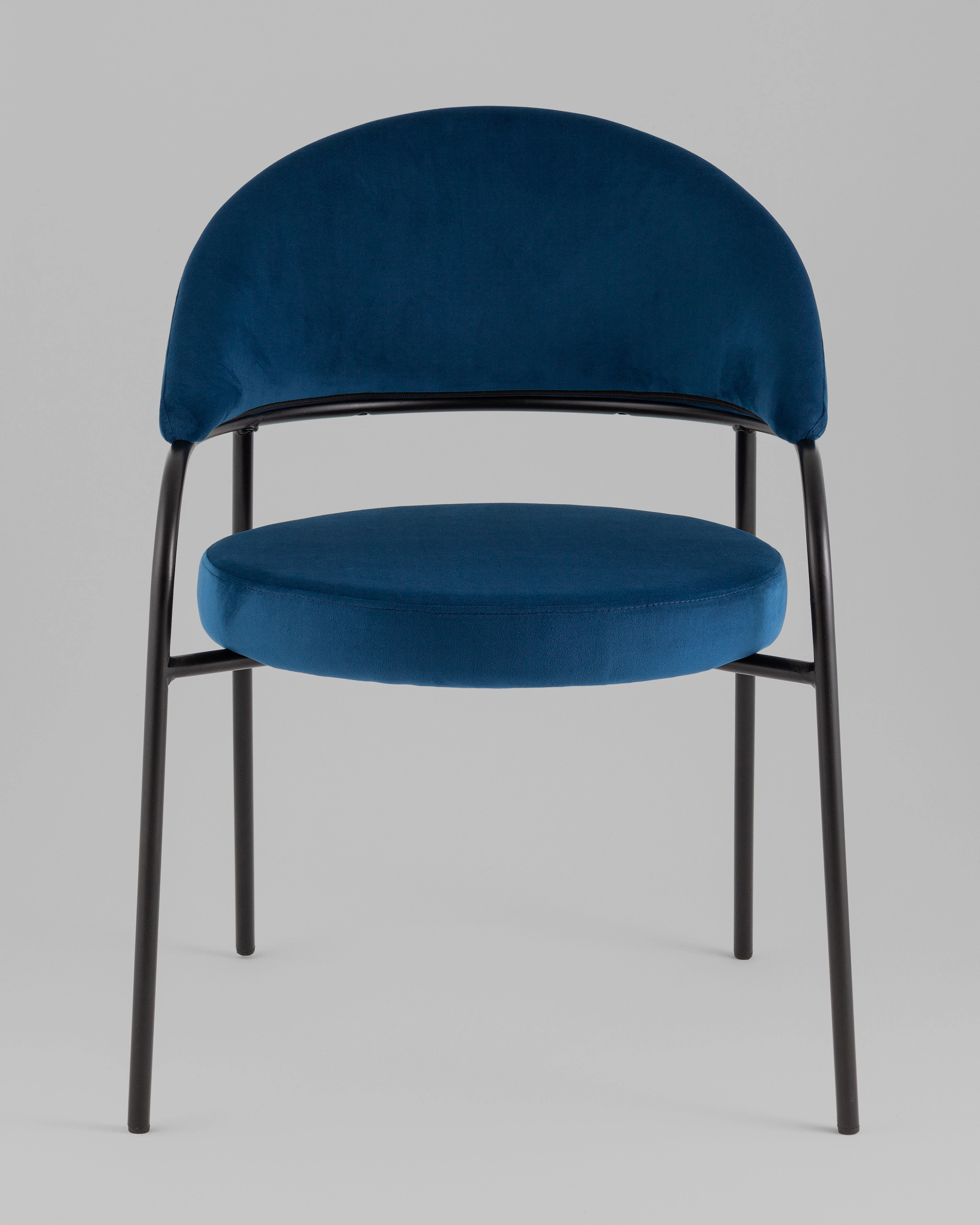 Стул Тилль велюр синий 2 шт.