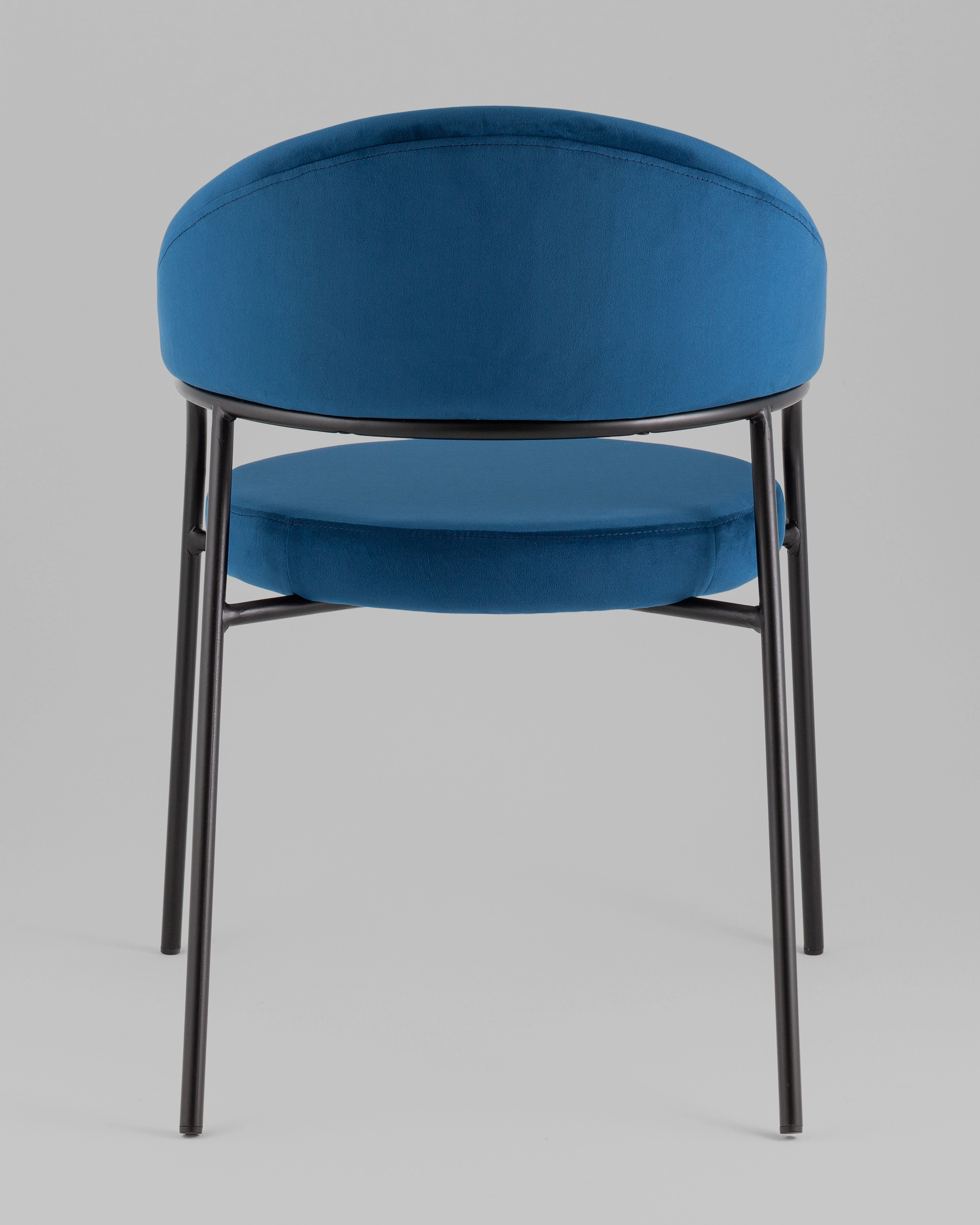 Стул Тилль велюр синий 2 шт.