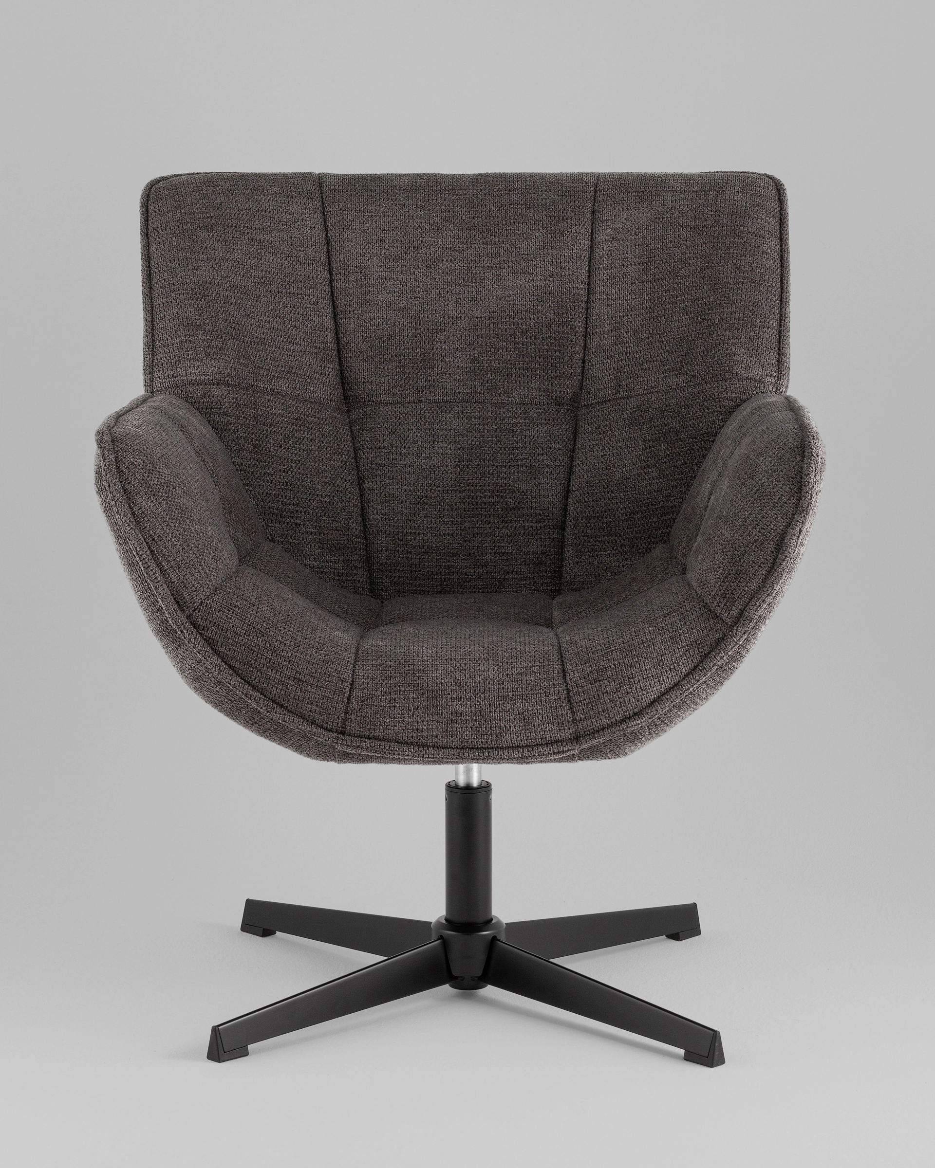 Кресло Konfele темно-серый шенилл