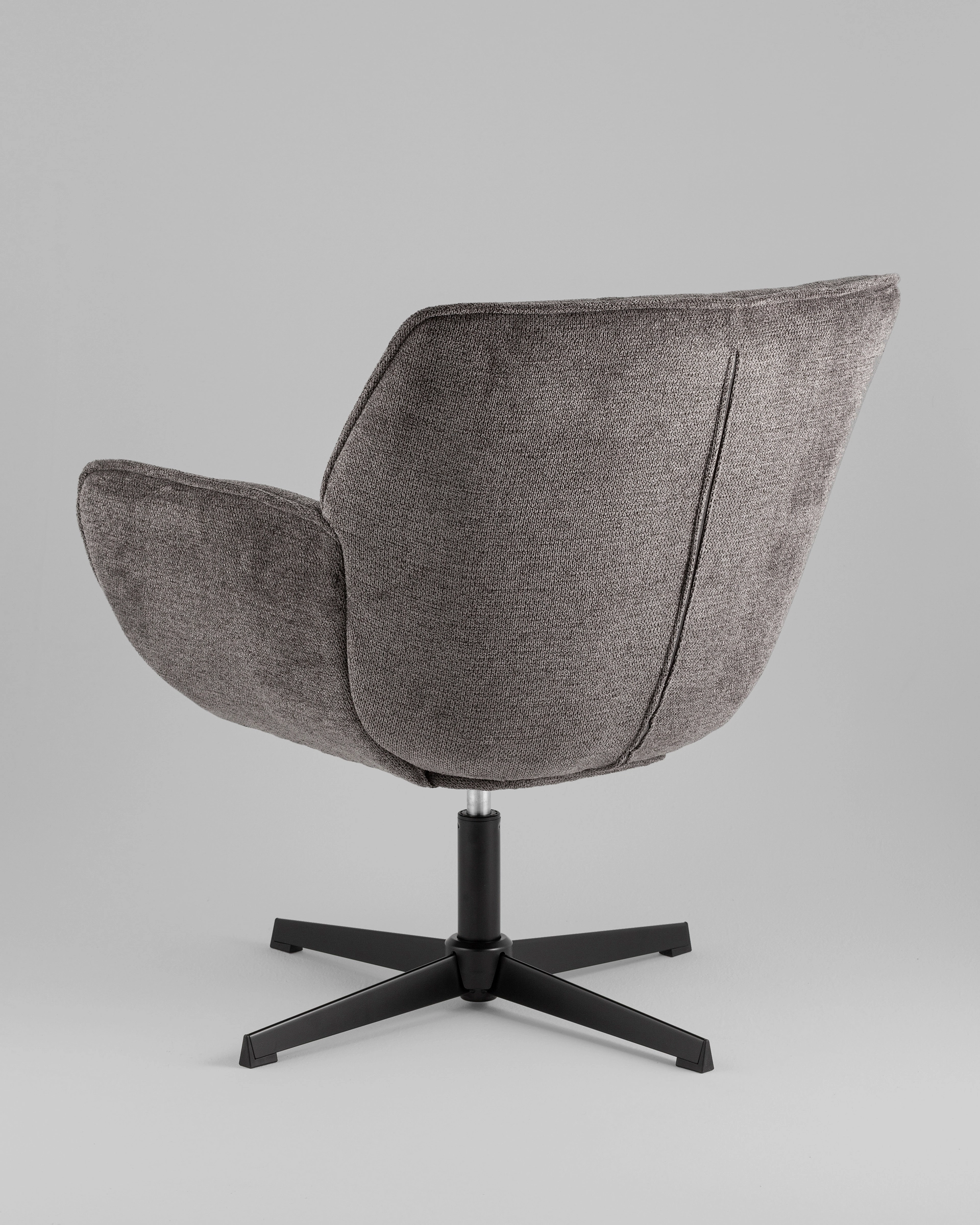 Кресло Konfele темно-серый шенилл