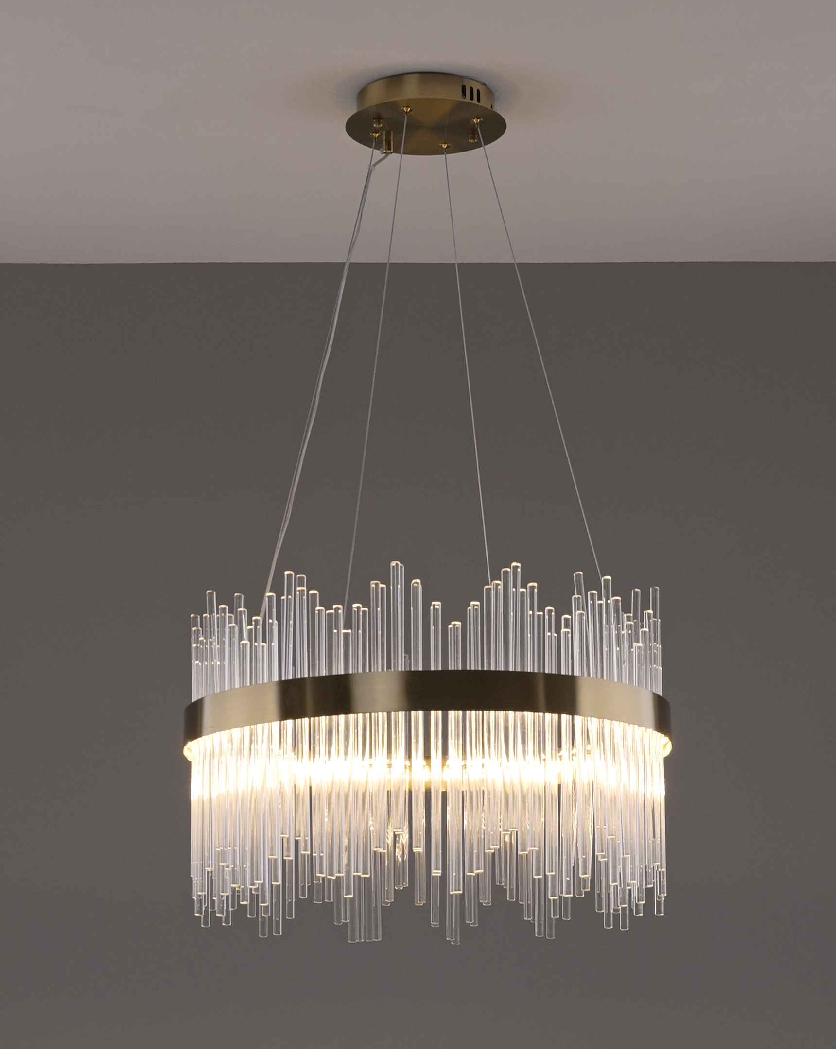 Люстра подвесная светодиодная Moderli V11765-PL Crystella