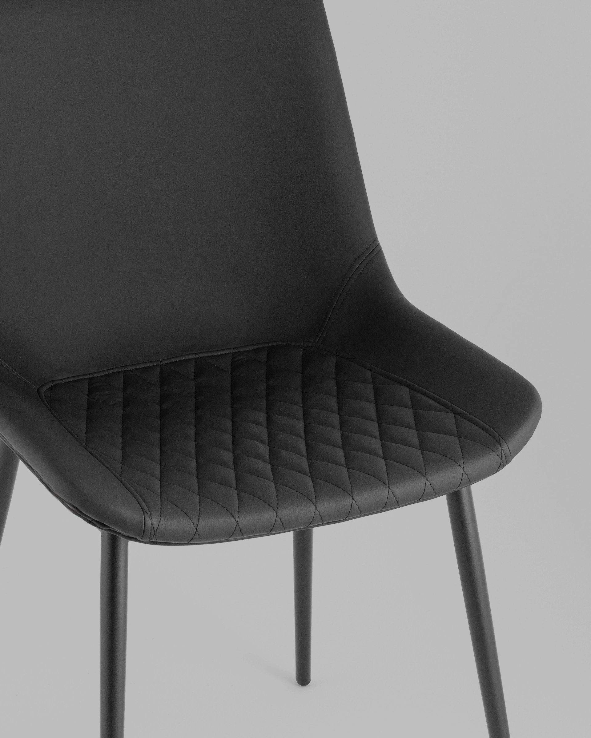 Стул Деймон экокожа черный