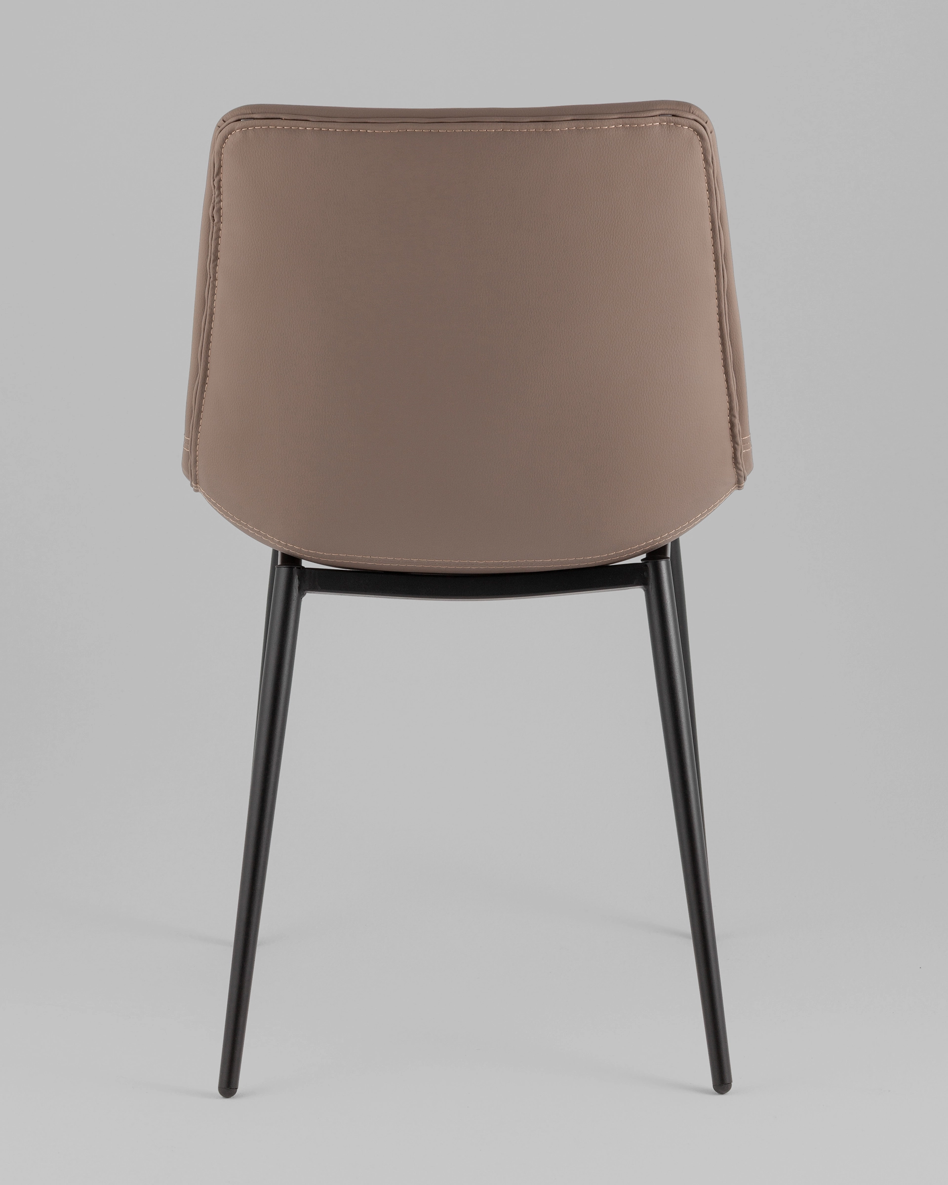 Стул Деймон экокожа коричневый