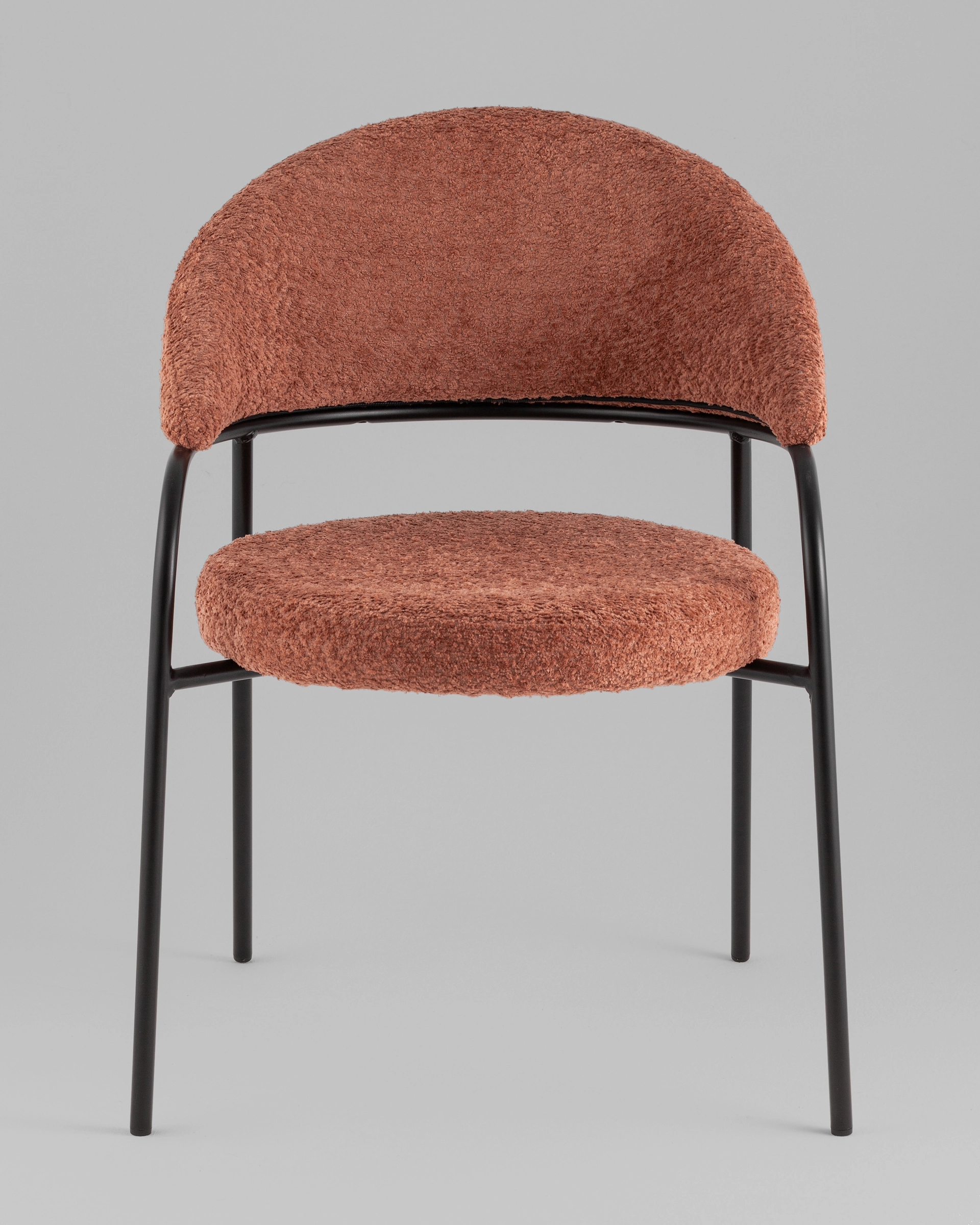 Стул Тилль букле коралловый