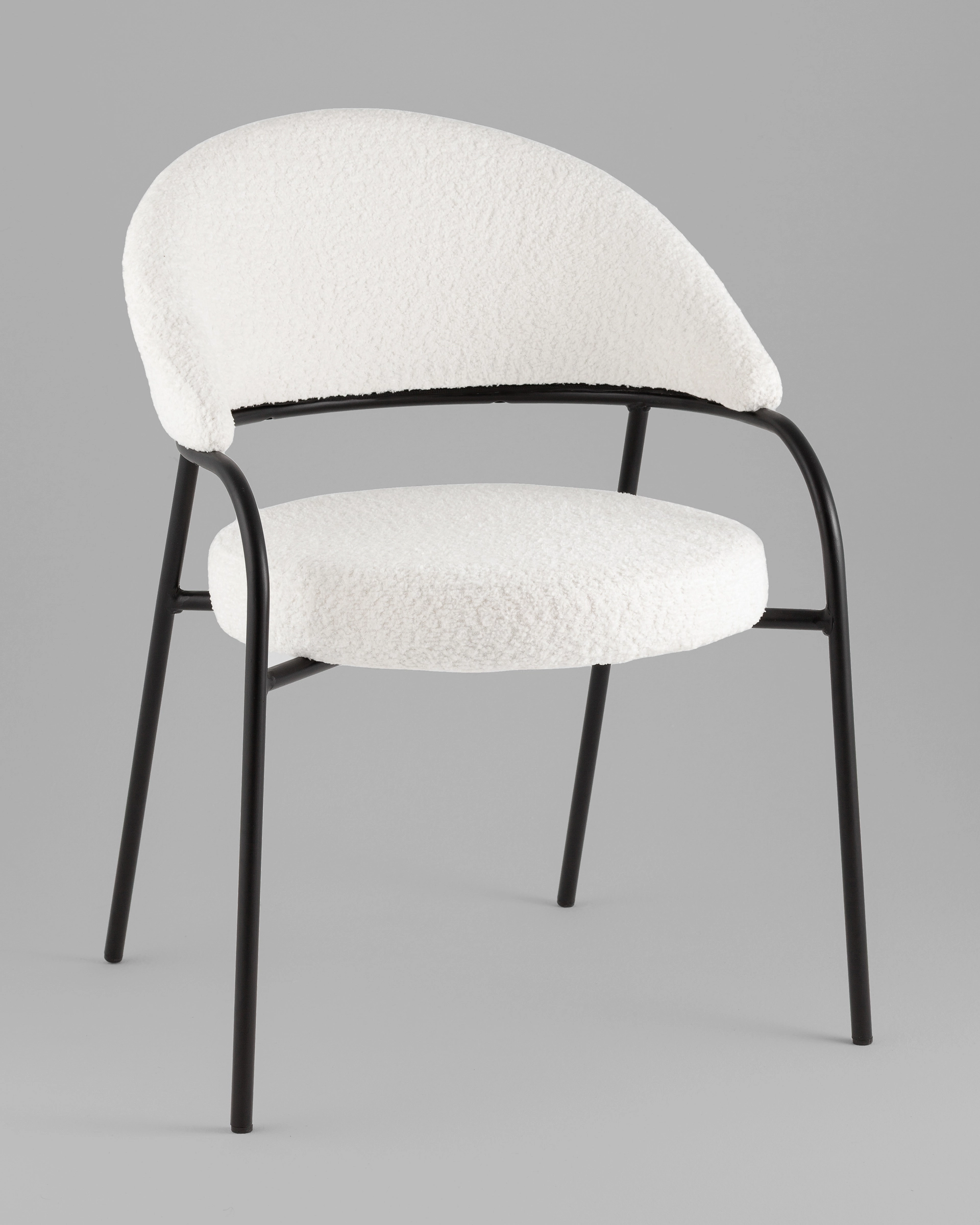 Стул Тилль букле молочный