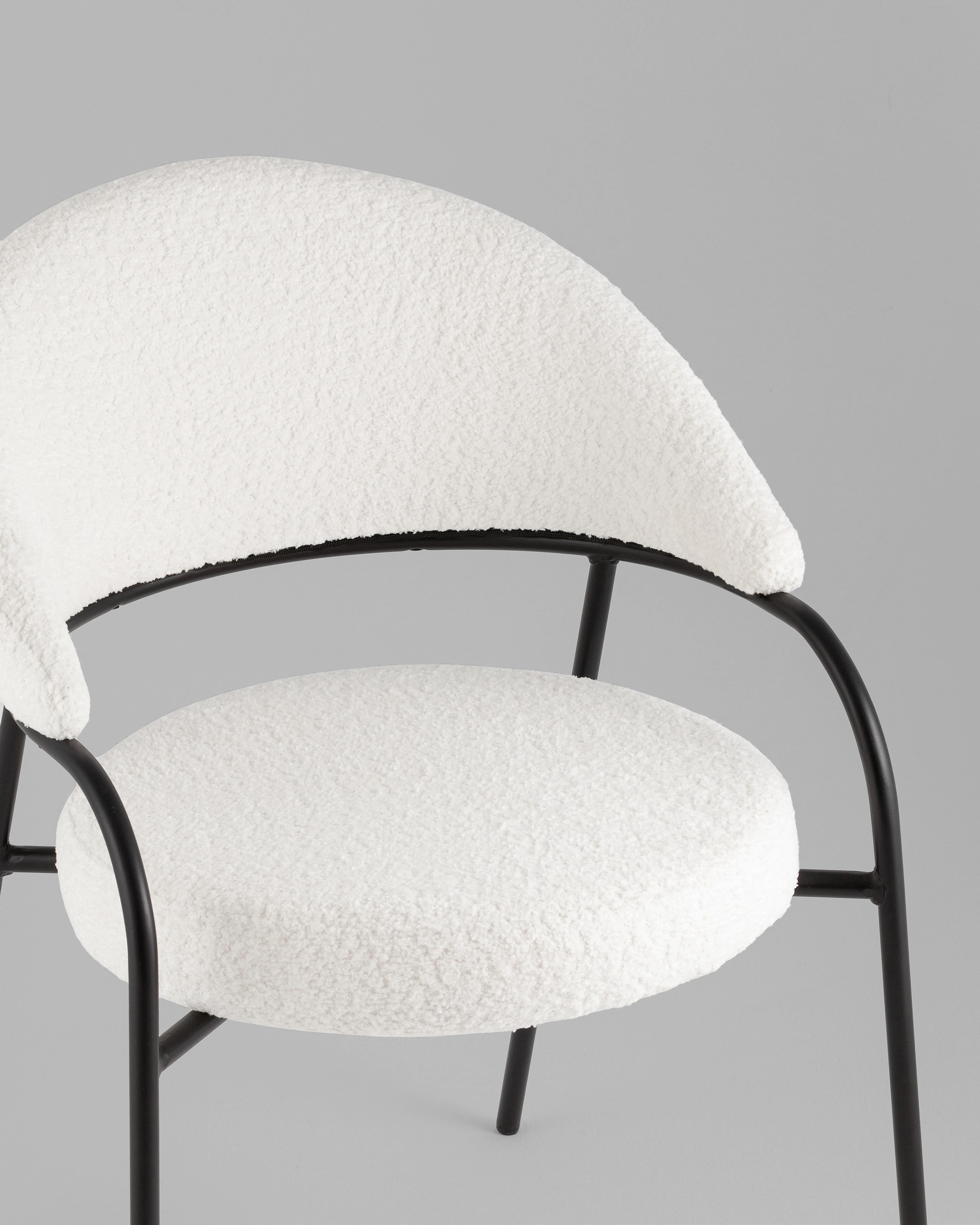 Стул Тилль букле молочный