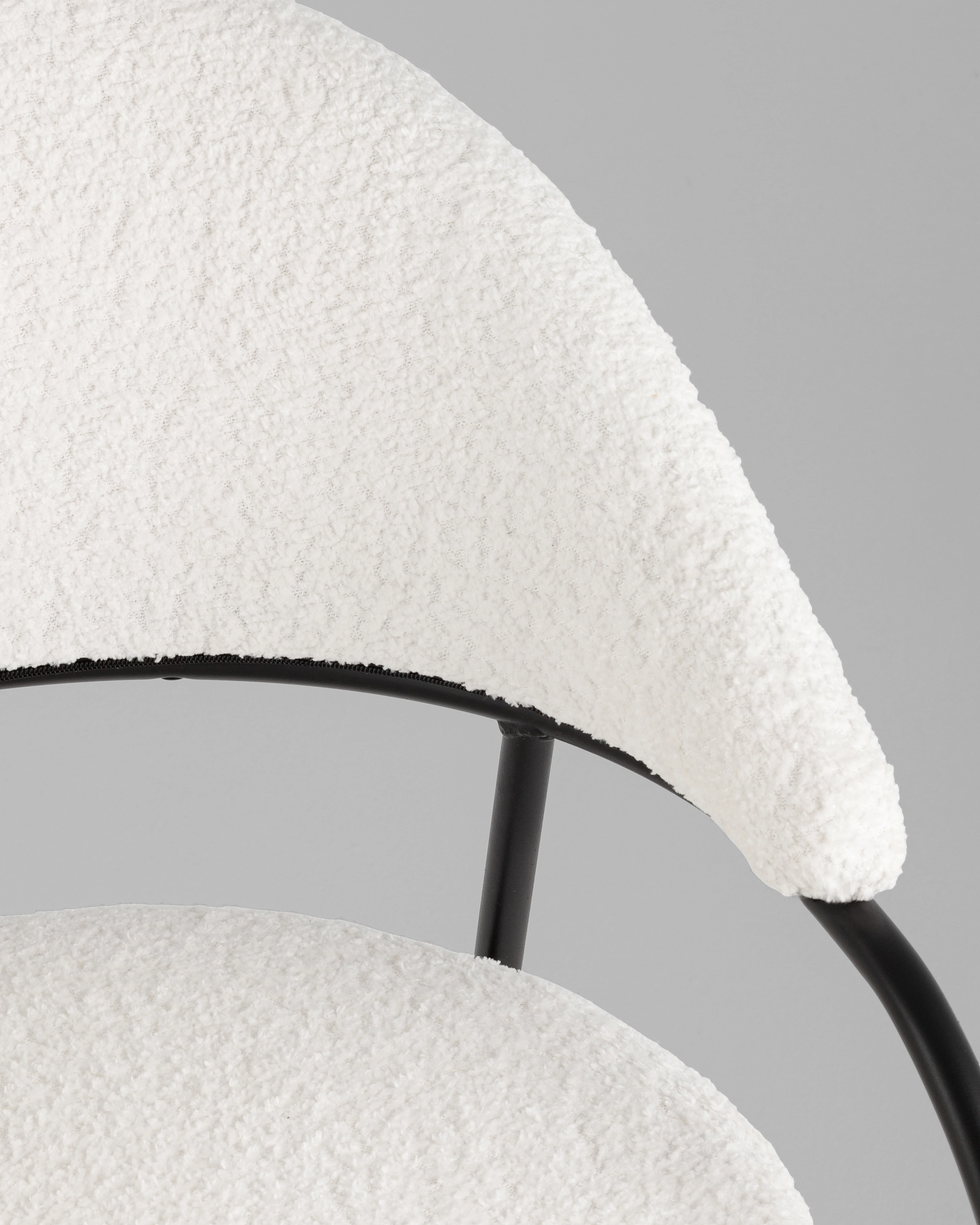 Стул Тилль букле молочный