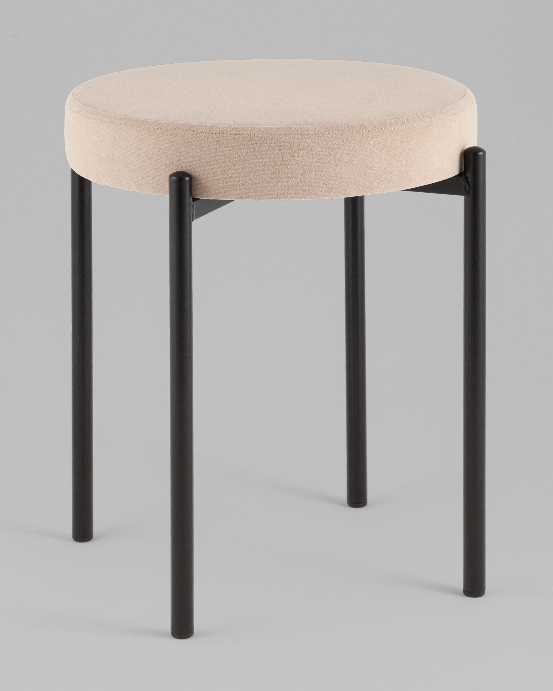 Табурет Бриф Original велюр бежевый