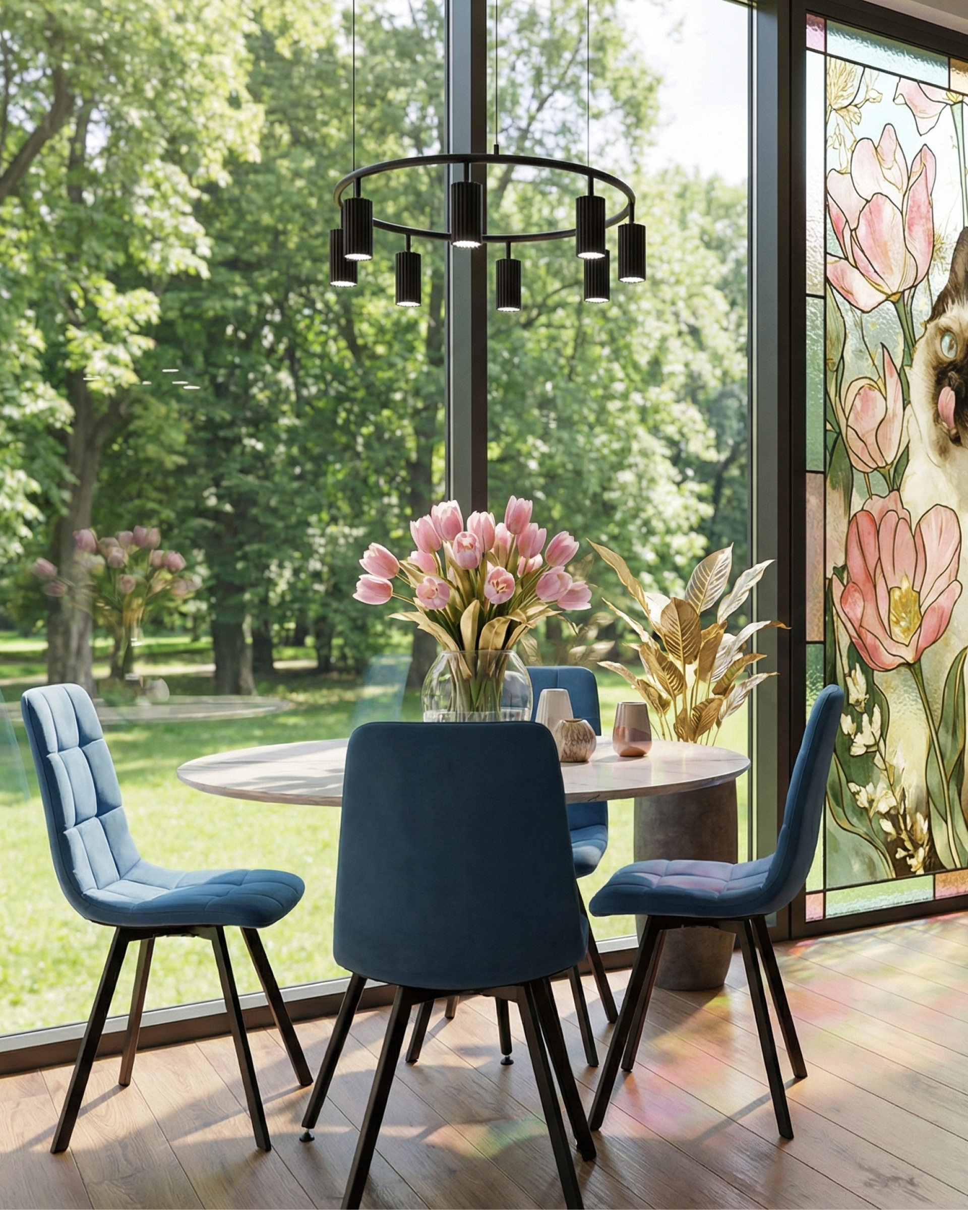 Люстра подвесная Moderli V11895-8P Cora