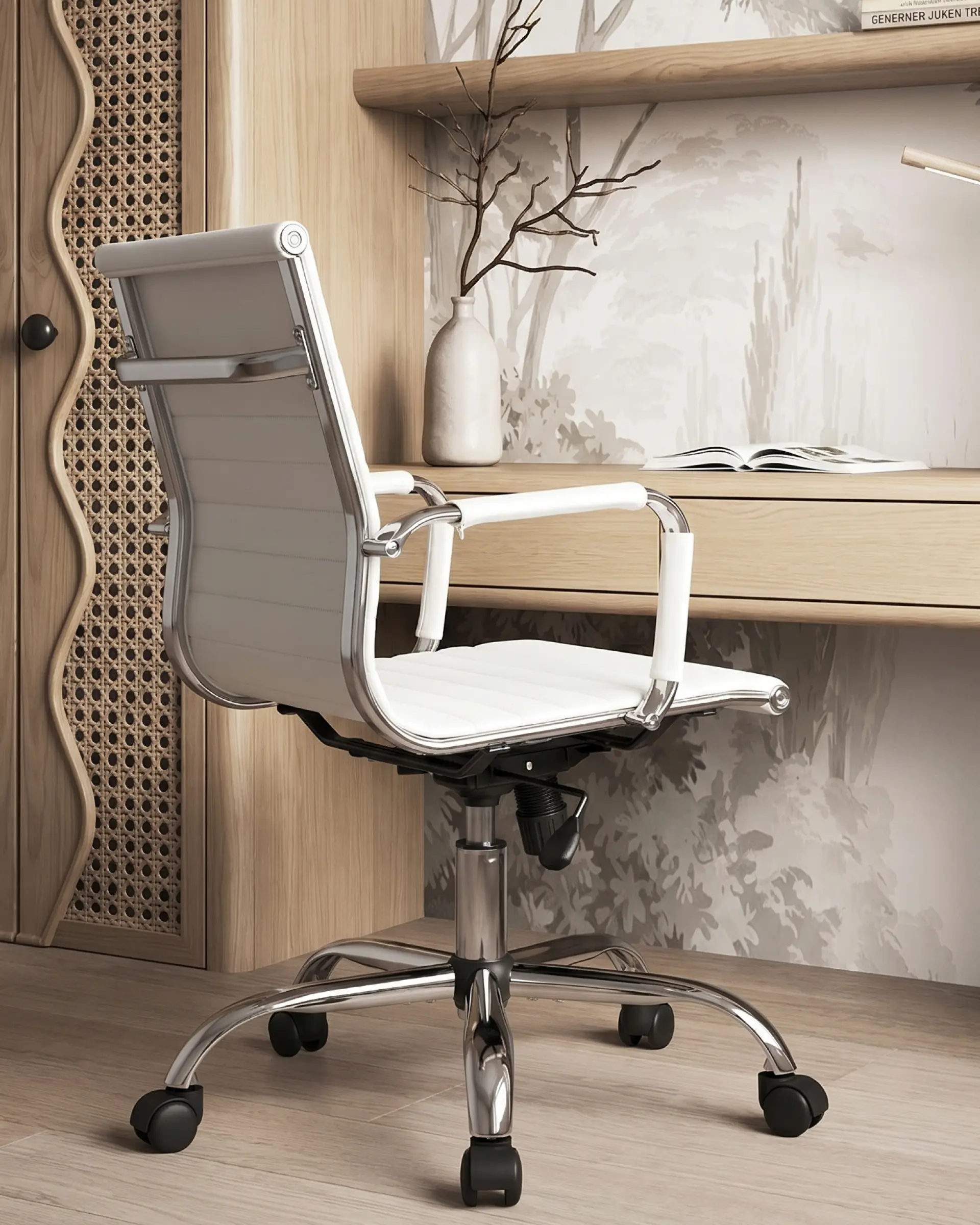 Кресло офисное TopChairs City S белое