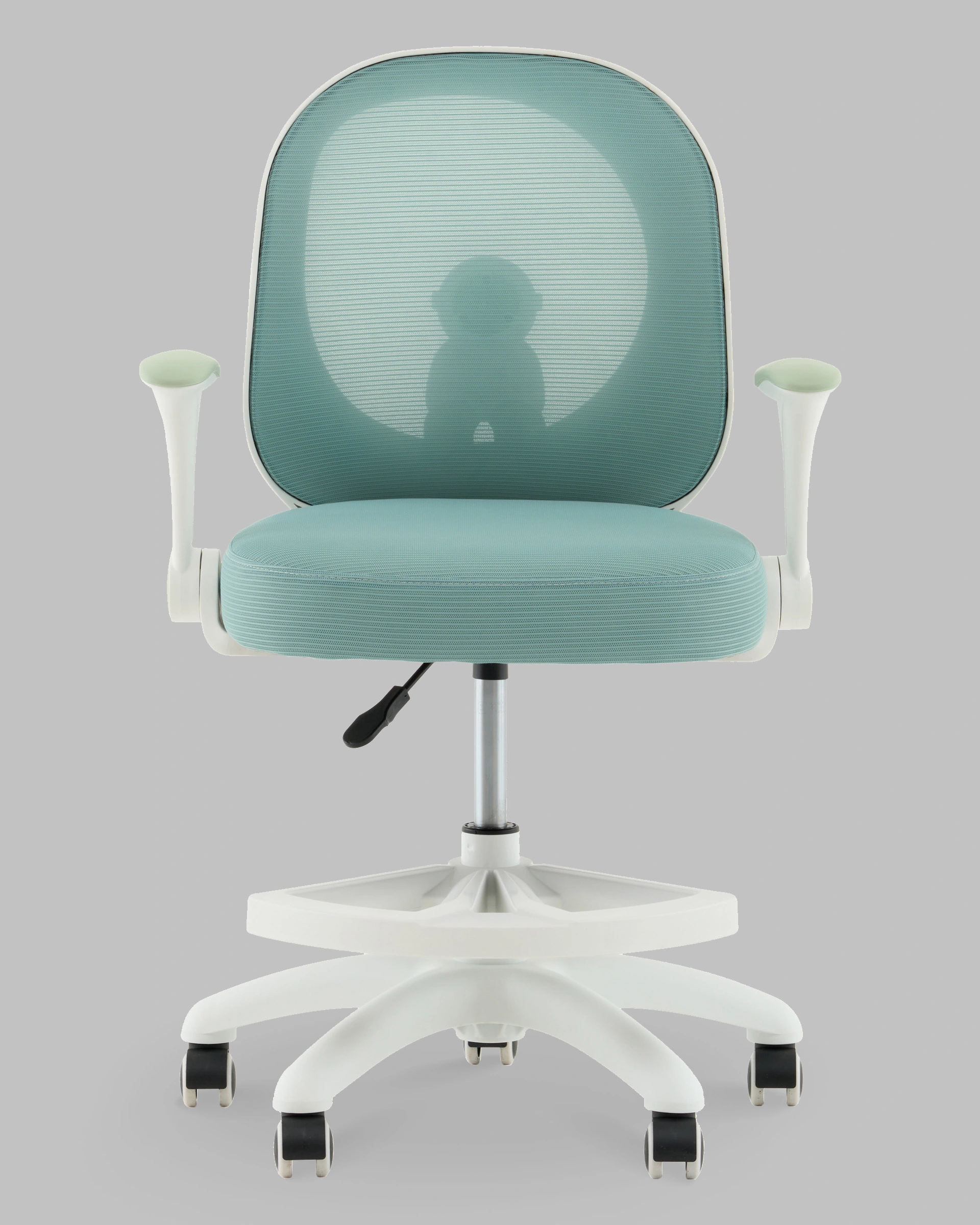 Кресло TopChairs Spaceman мятный с подставкой для ног
