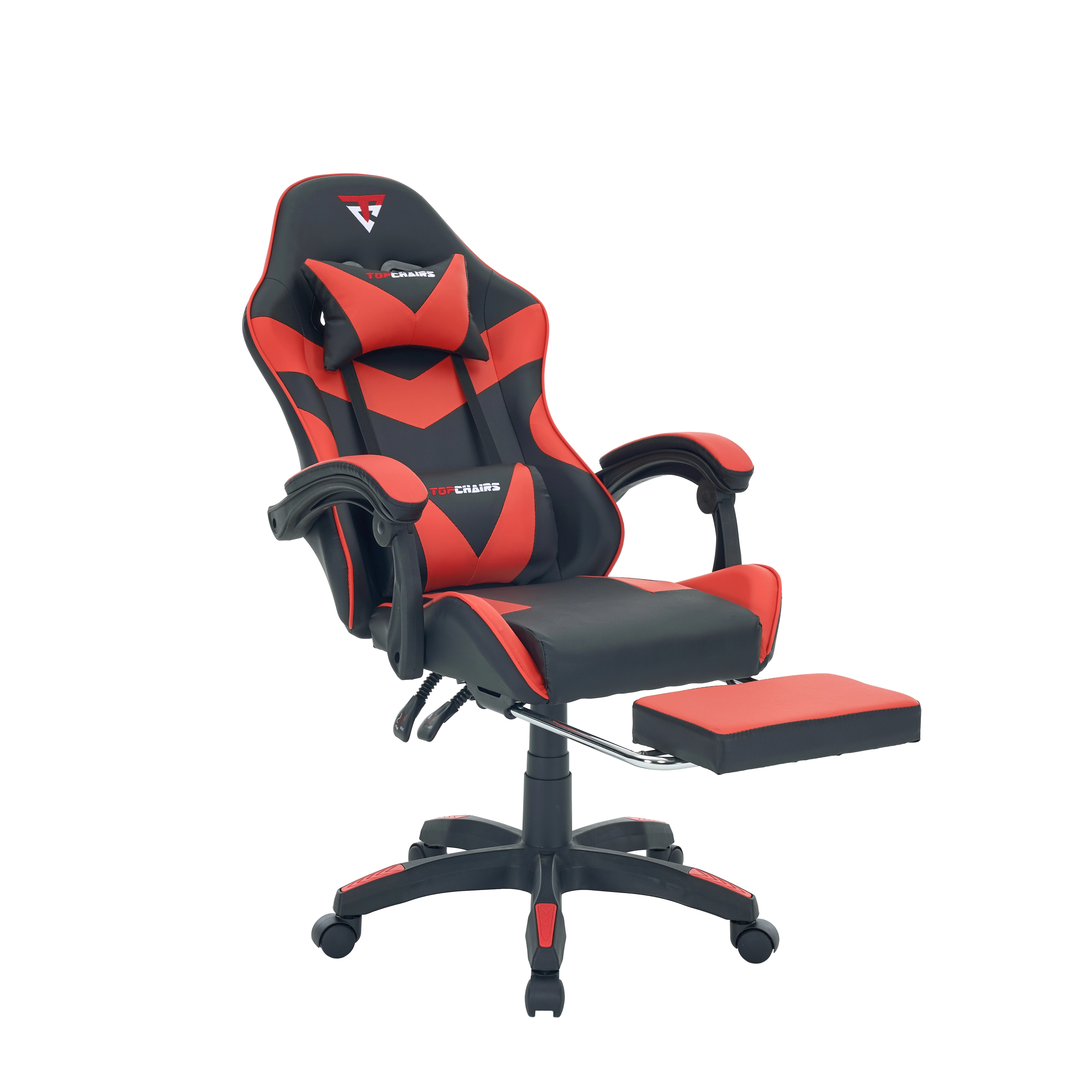 Кресло спортивное TopChairs MG-7019 черно-красный