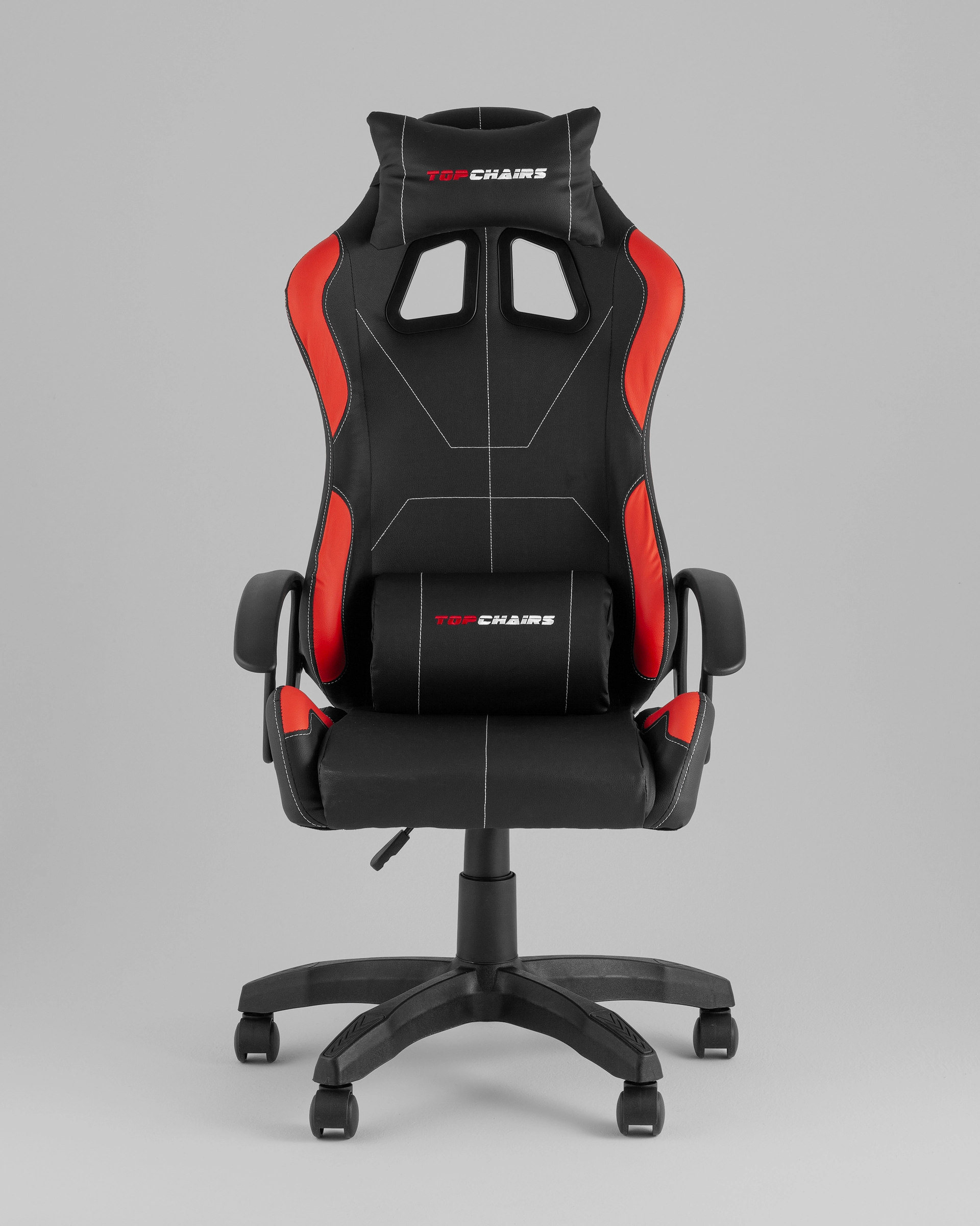 Кресло спортивное TopChairs Wyvern черно-красный
