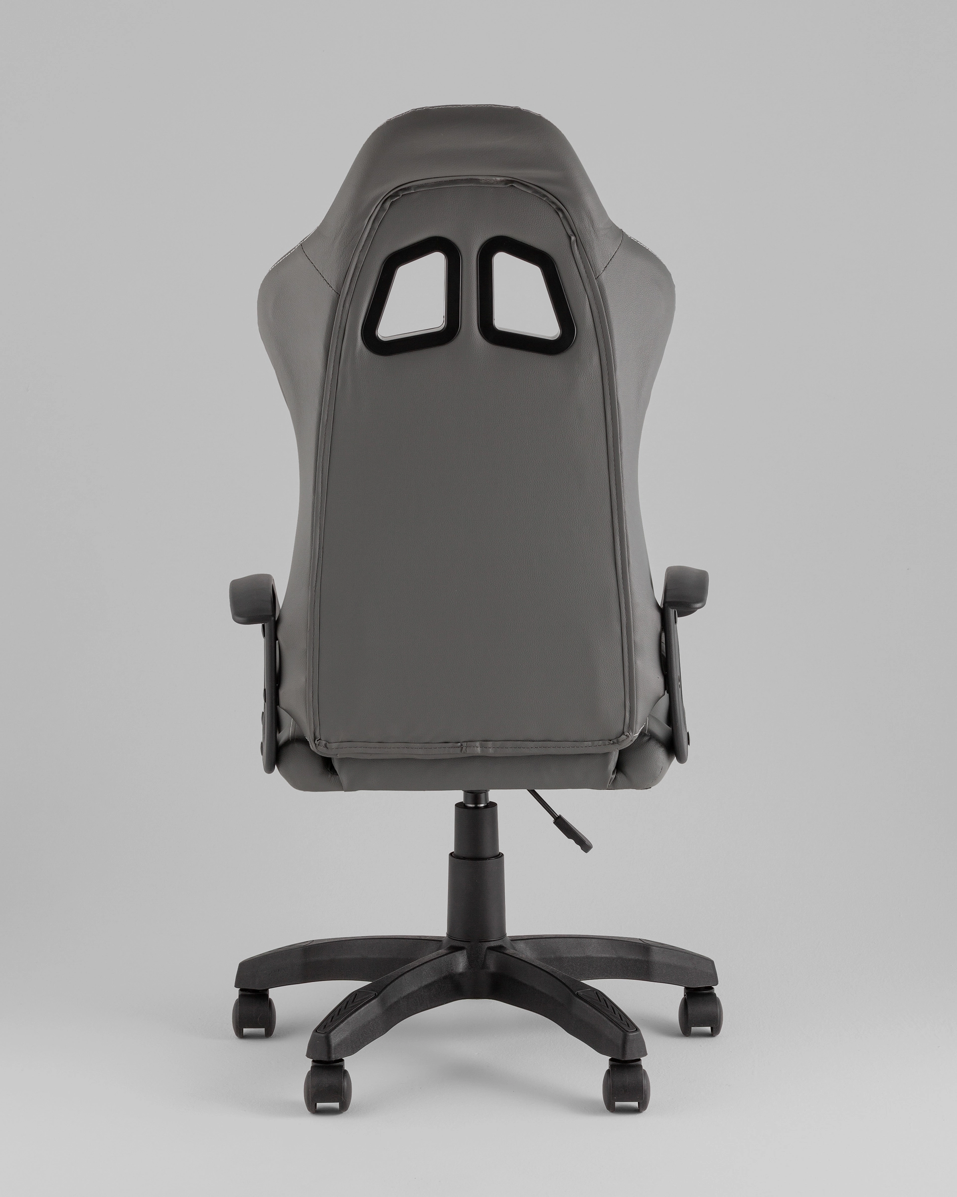 Кресло спортивное TopChairs Wyvern серо-черный