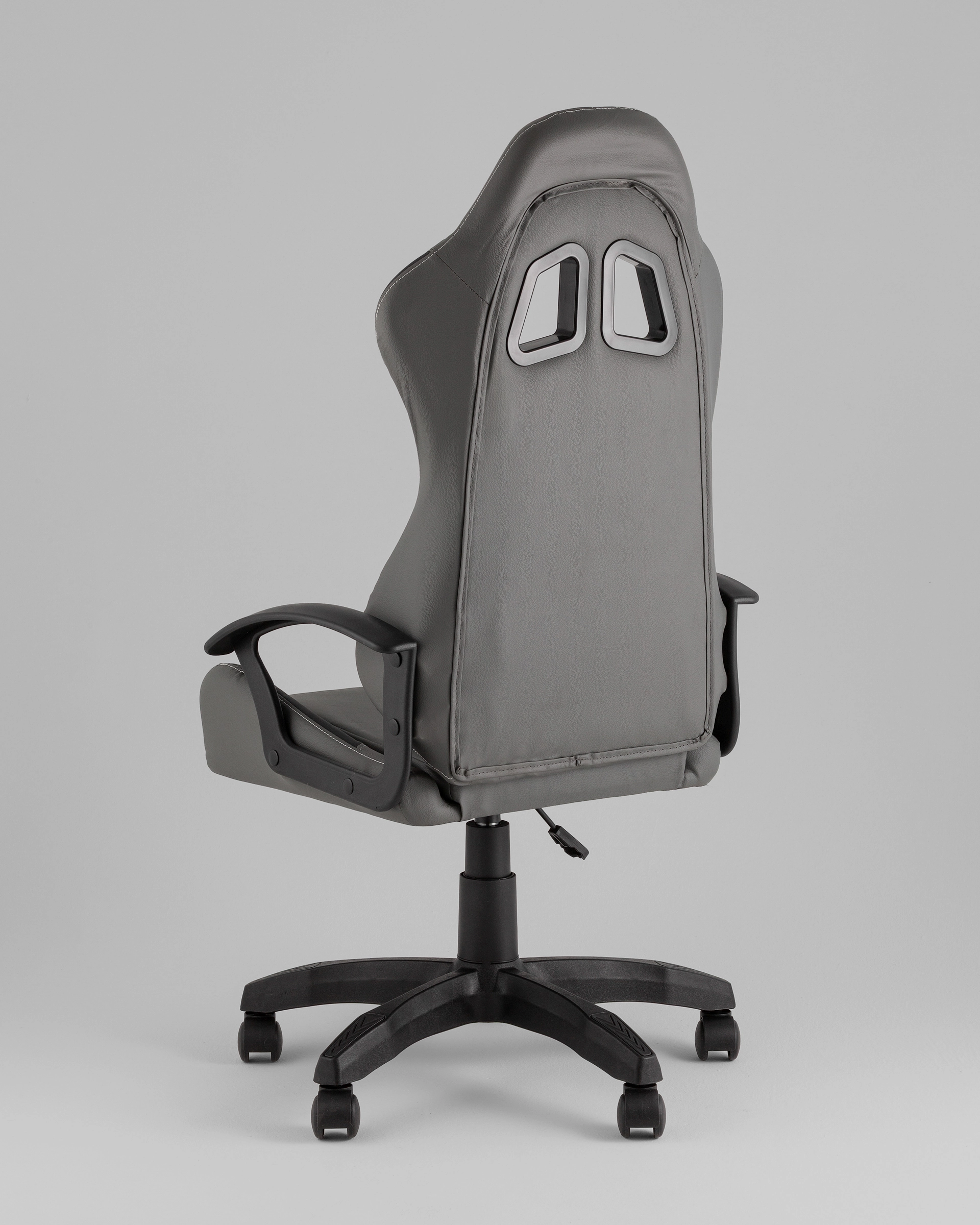 Кресло спортивное TopChairs Wyvern серо-черный