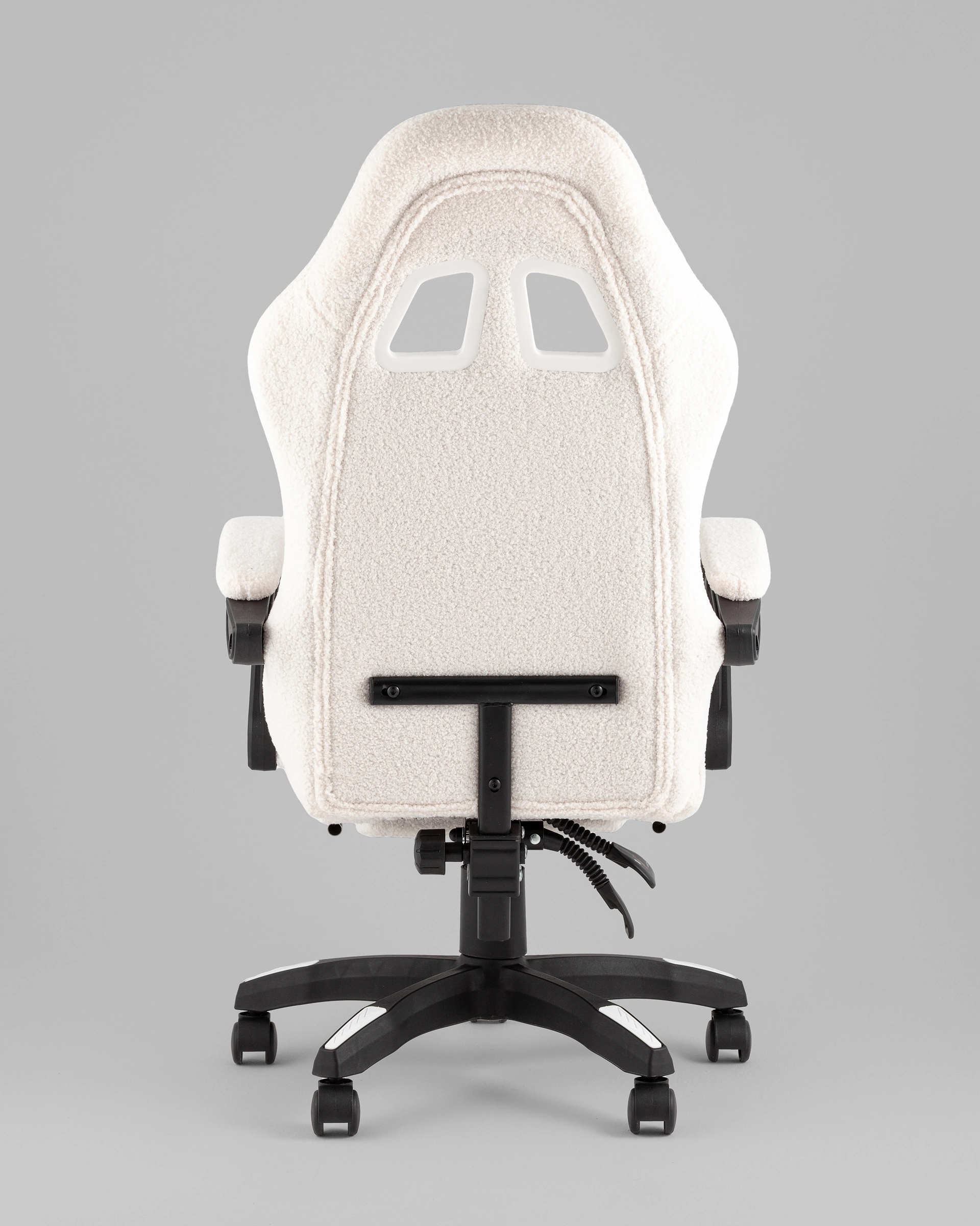 Кресло спортивное TopChairs MG-7019 букле белый