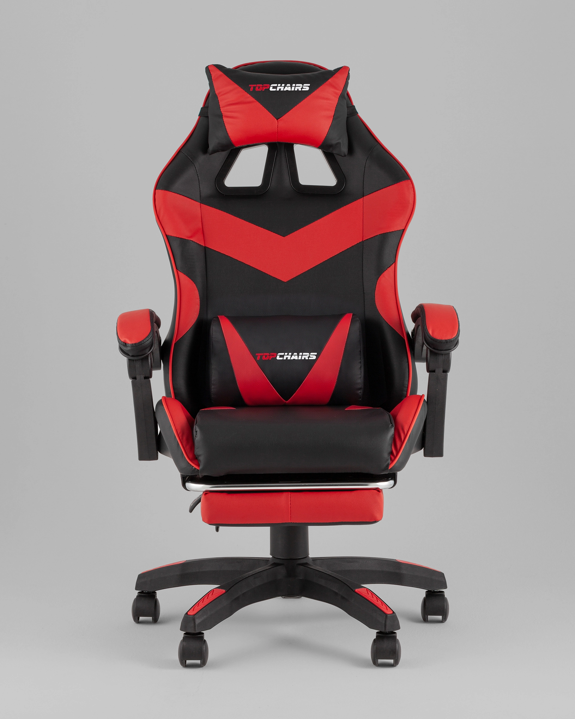 Кресло спортивное TopChairs MG-7019 черно-красный